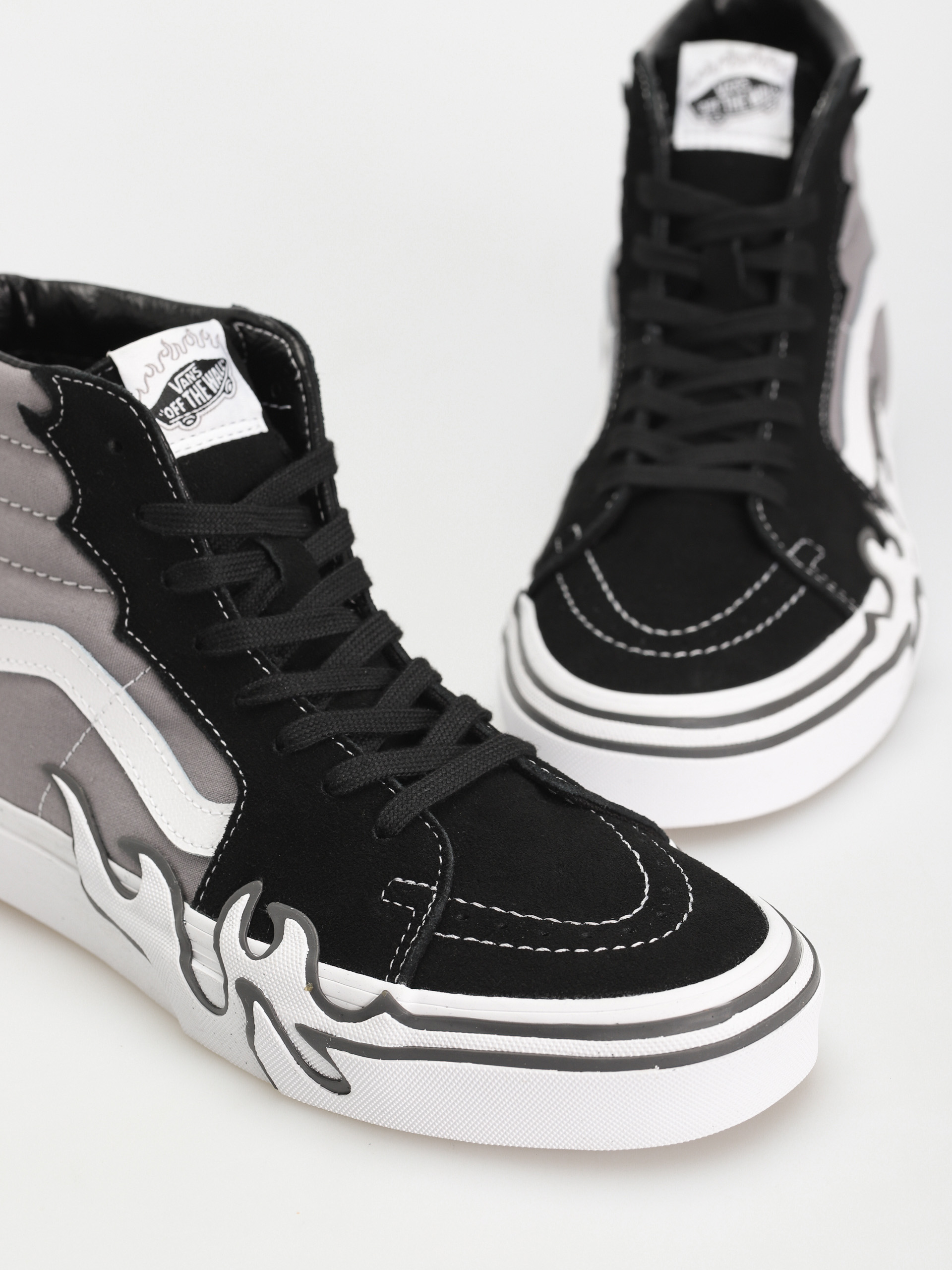 Vans Sk8 Hi Flame Cipők (gray)