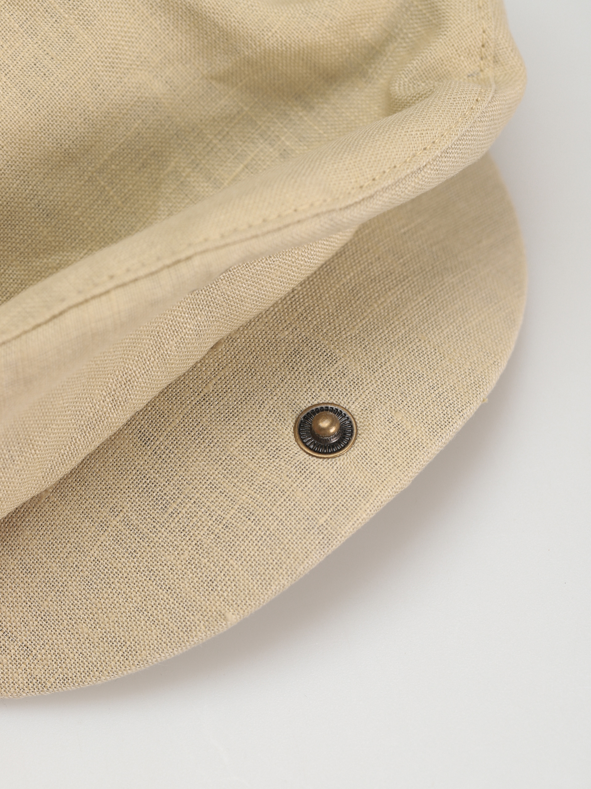 Brixton Hooligan X Snap Cap Flat cap (natural hemp)