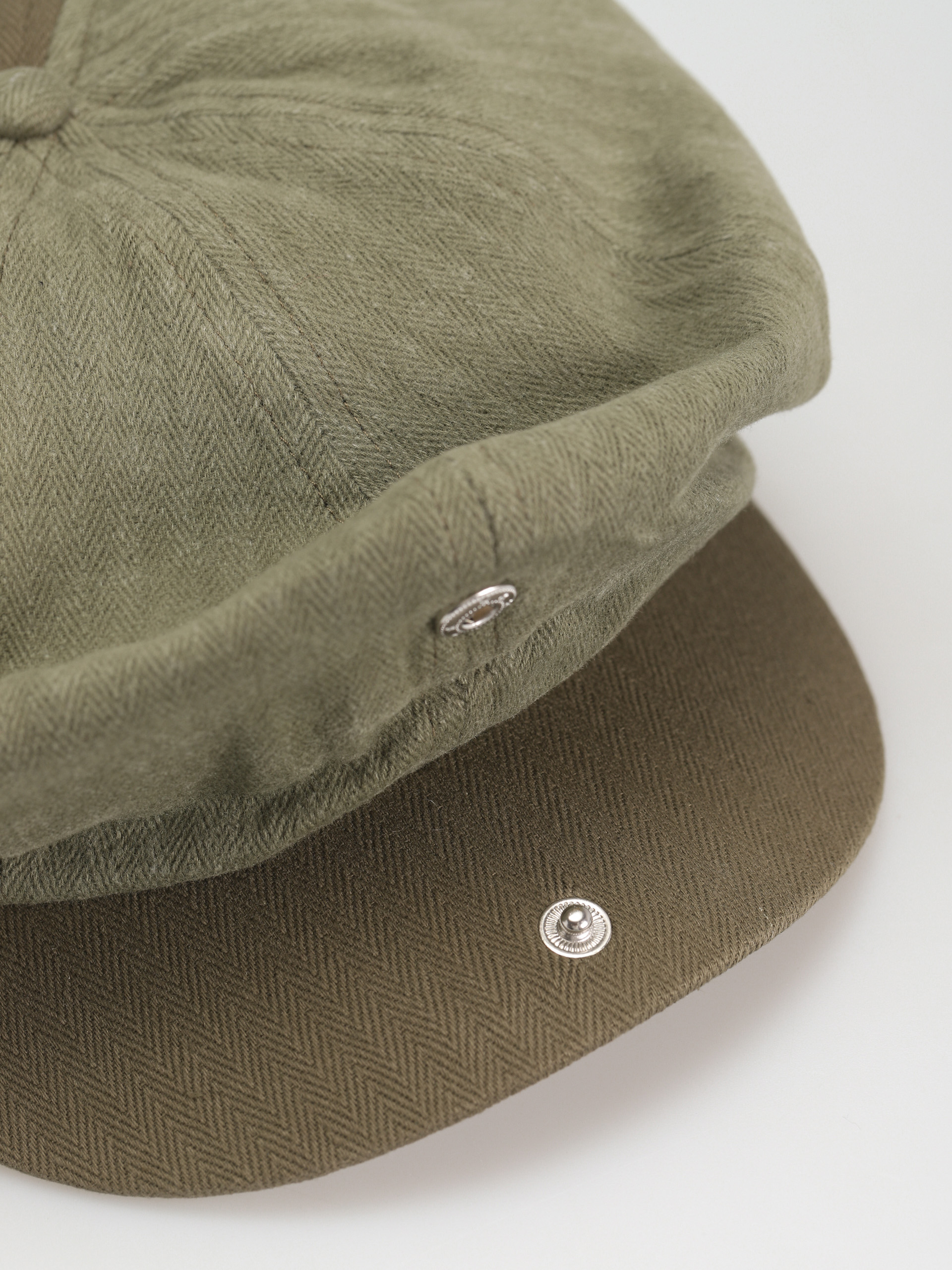 Brixton Brood Snap Cap Flat cap (mermaid/military olive)