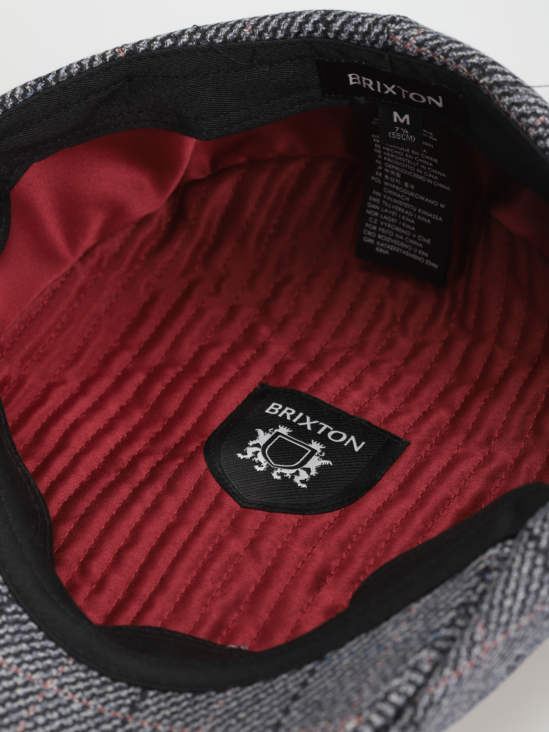 Brixton Brood Snap Cap Flat cap (navy/phoenix orange)