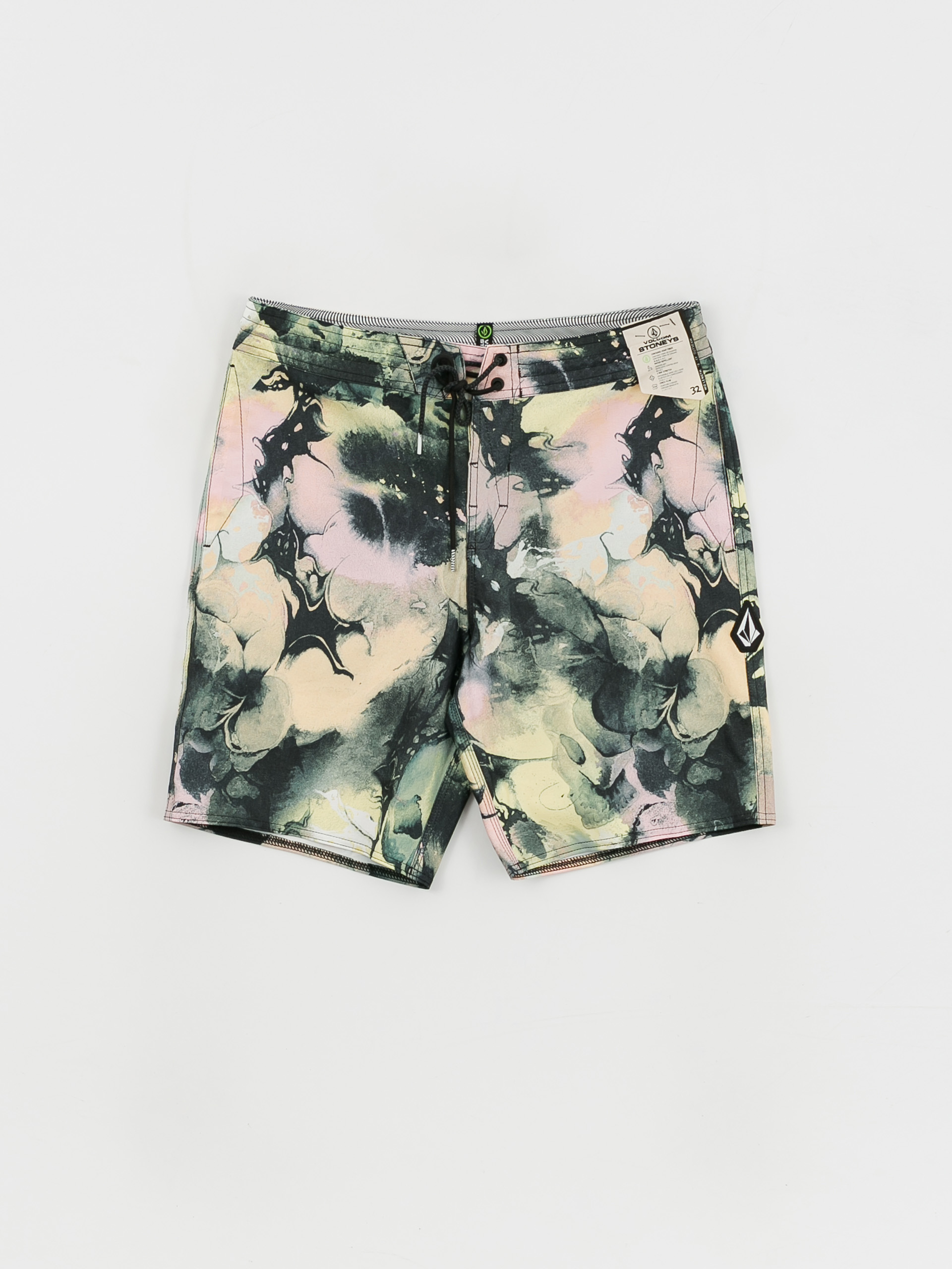 Volcom Skulli Wash Stoney 19 Boardshort (dawn yellow)