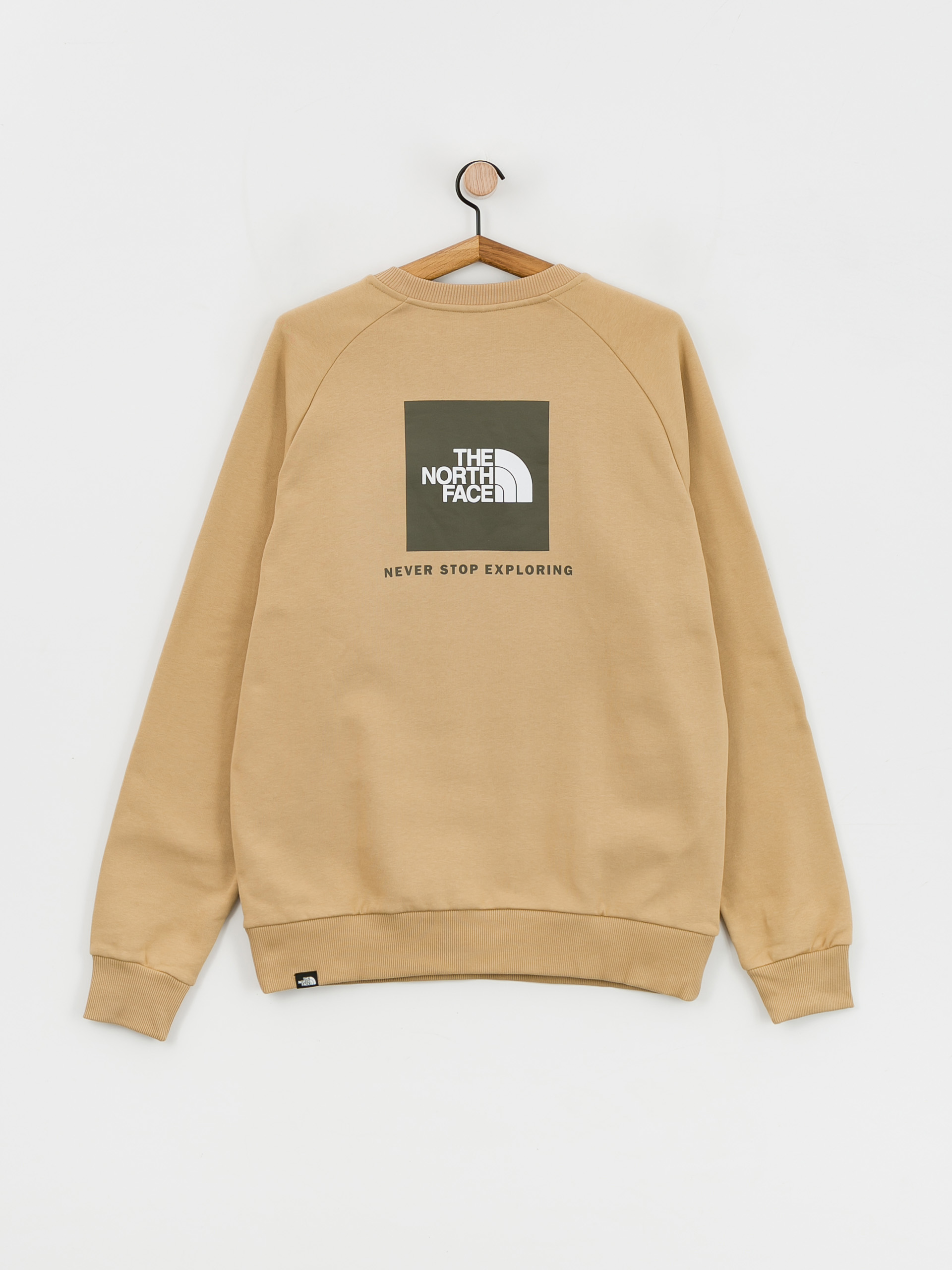 The North Face Raglan Redbox Pulóver (khaki stone)