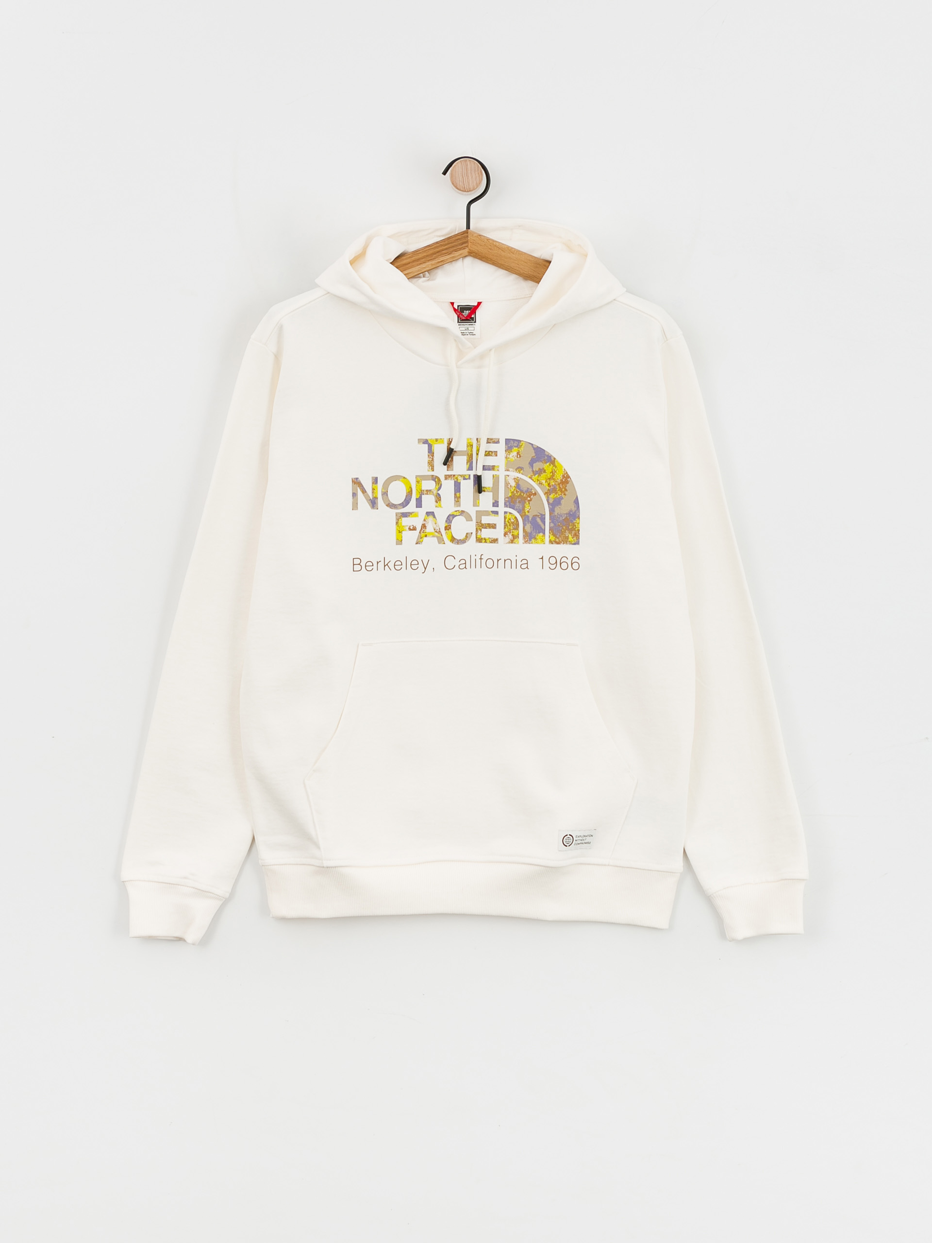 The North Face Berkeley California HD Kapucnis pulóver (gardenia white)