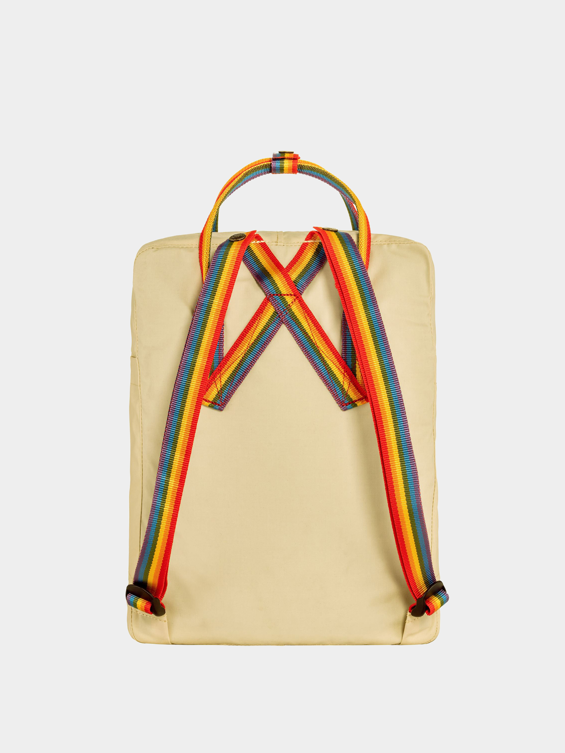 Fjallraven Kanken Rainbow Hátizsák (light oak-rainbow pattern)