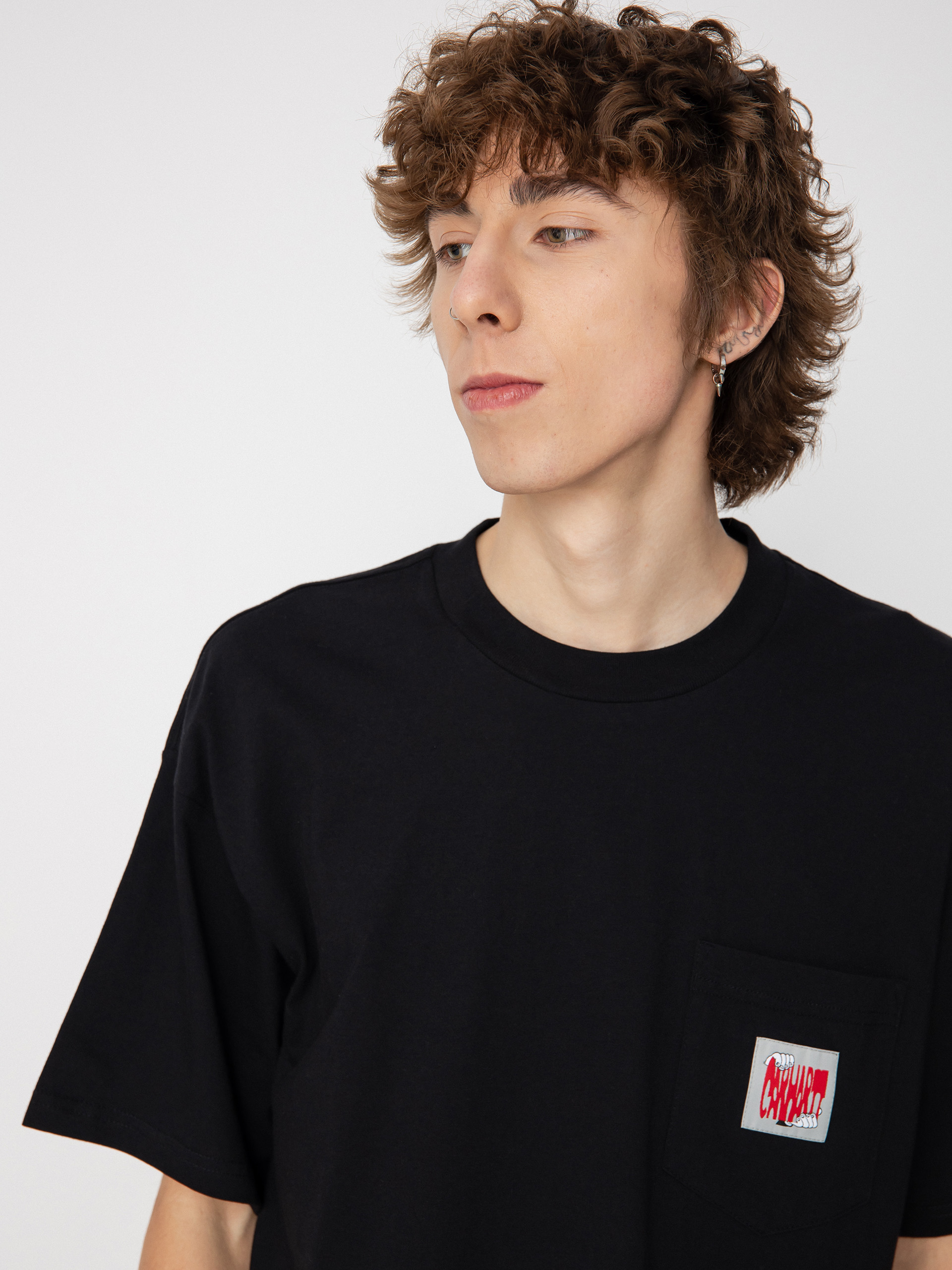 Carhartt WIP Stretch Pocket póló (black)