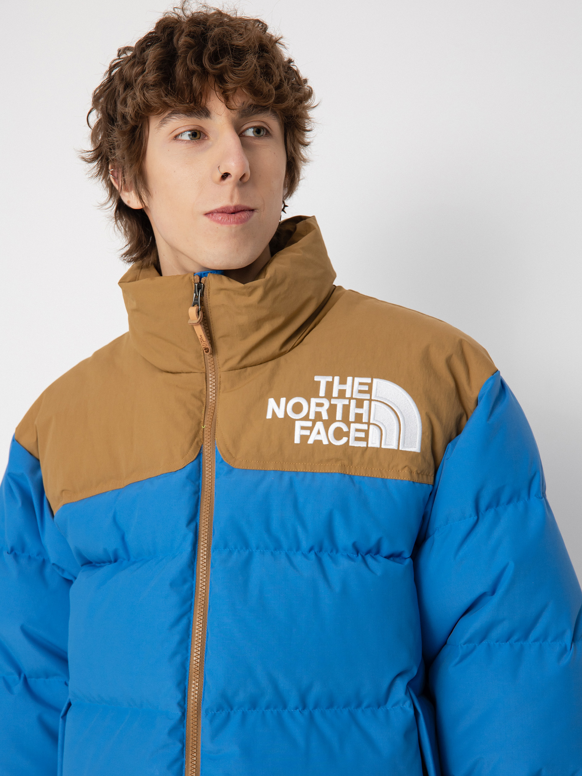The North Face 92 Low-Fi Hi-Tek Nuptse Dzseki (super sonic blue/utility brown)