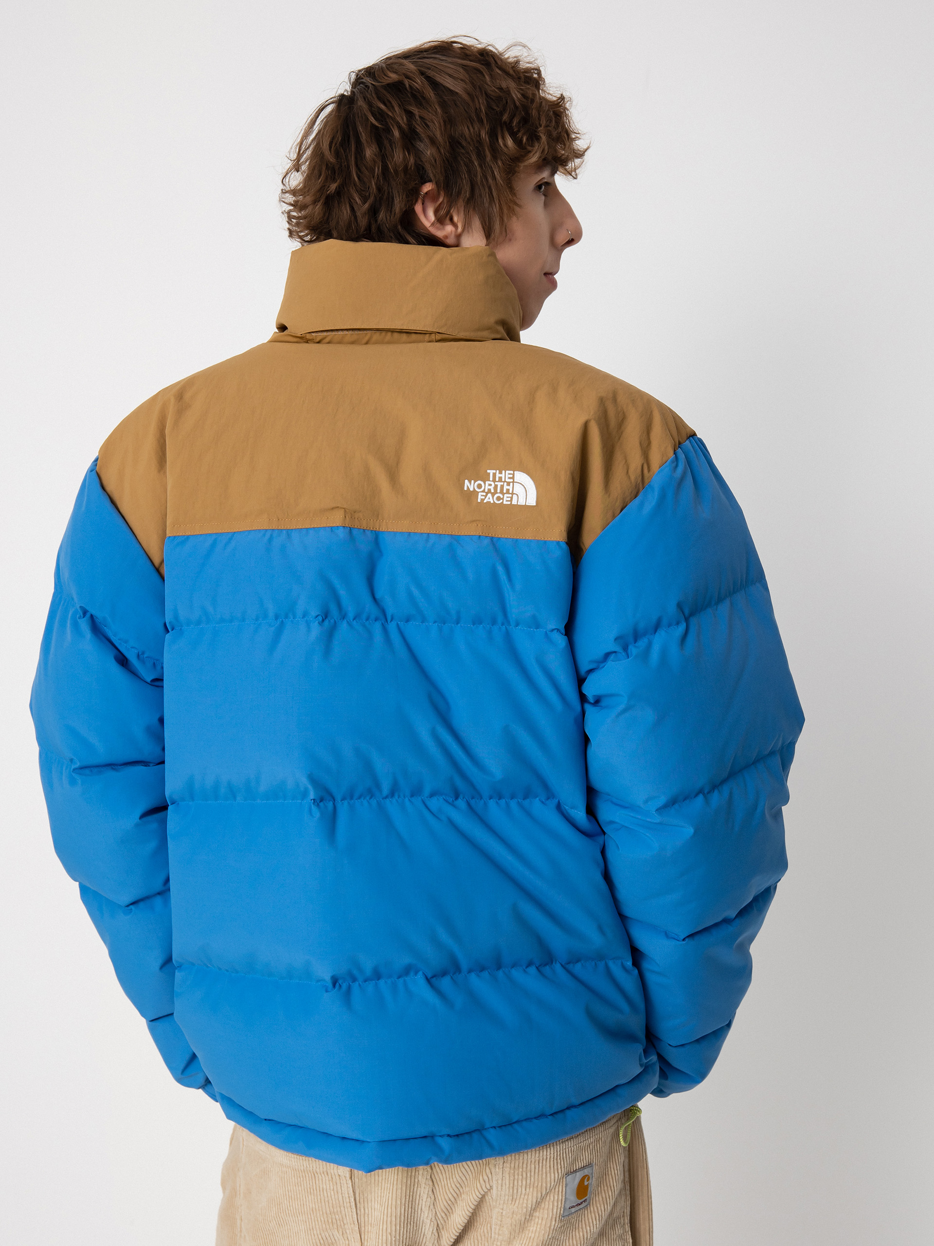 The North Face 92 Low-Fi Hi-Tek Nuptse Dzseki (super sonic blue/utility brown)