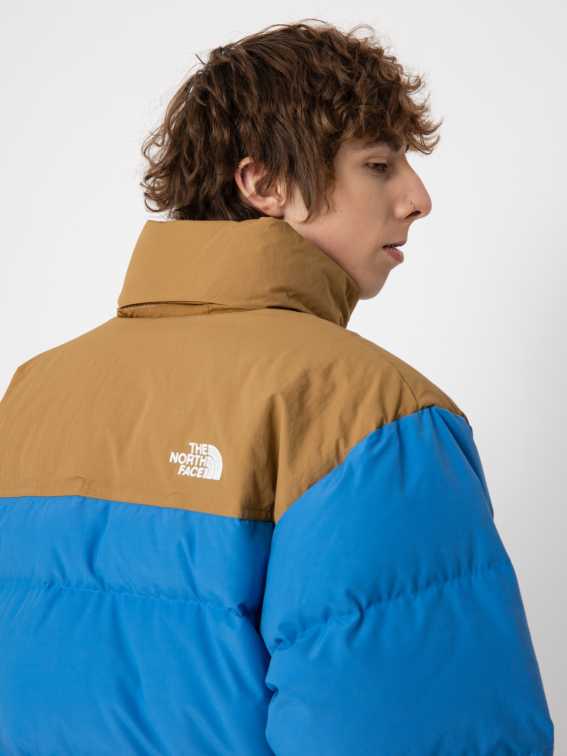 The North Face 92 Low-Fi Hi-Tek Nuptse Dzseki (super sonic blue/utility brown)