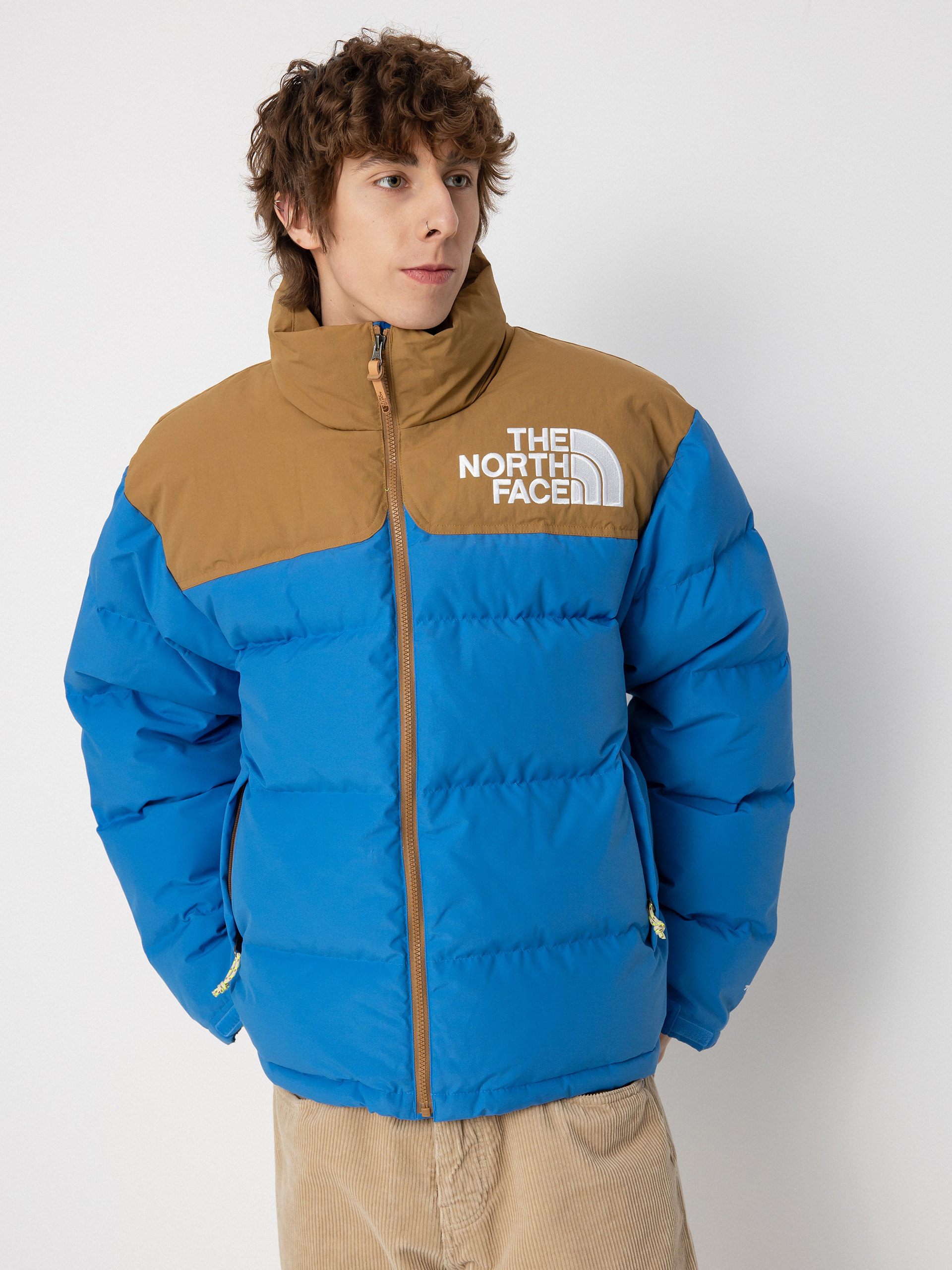 The North Face 92 Low-Fi Hi-Tek Nuptse Dzseki (super sonic blue/utility brown)