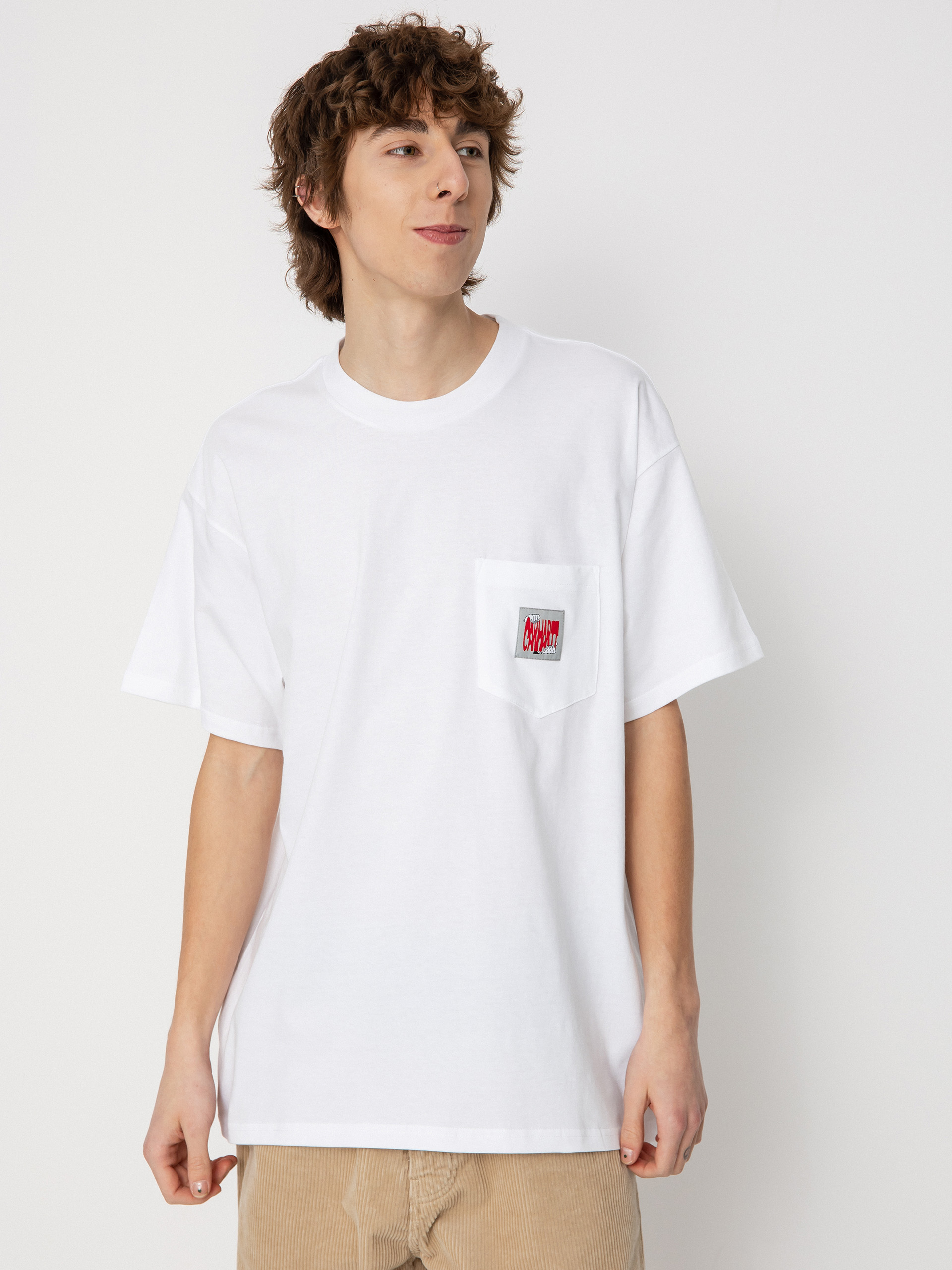 Carhartt WIP Stretch Pocket póló (white)