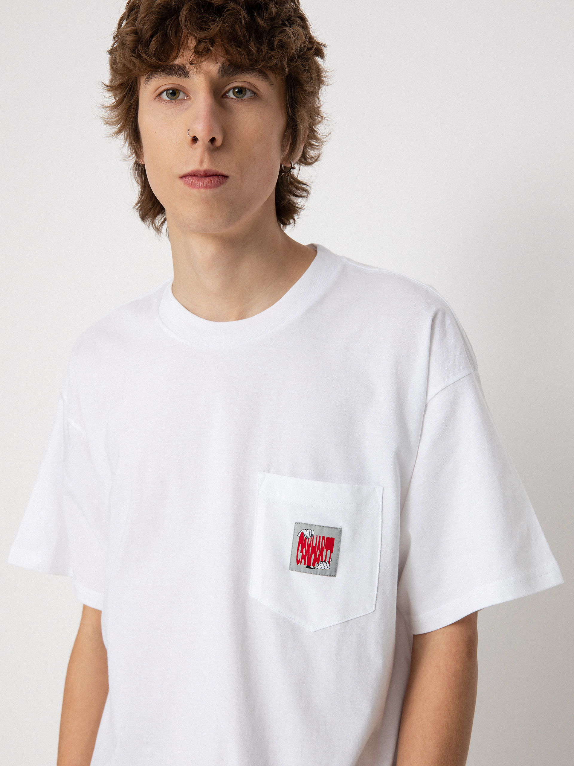 Carhartt WIP Stretch Pocket póló (white)