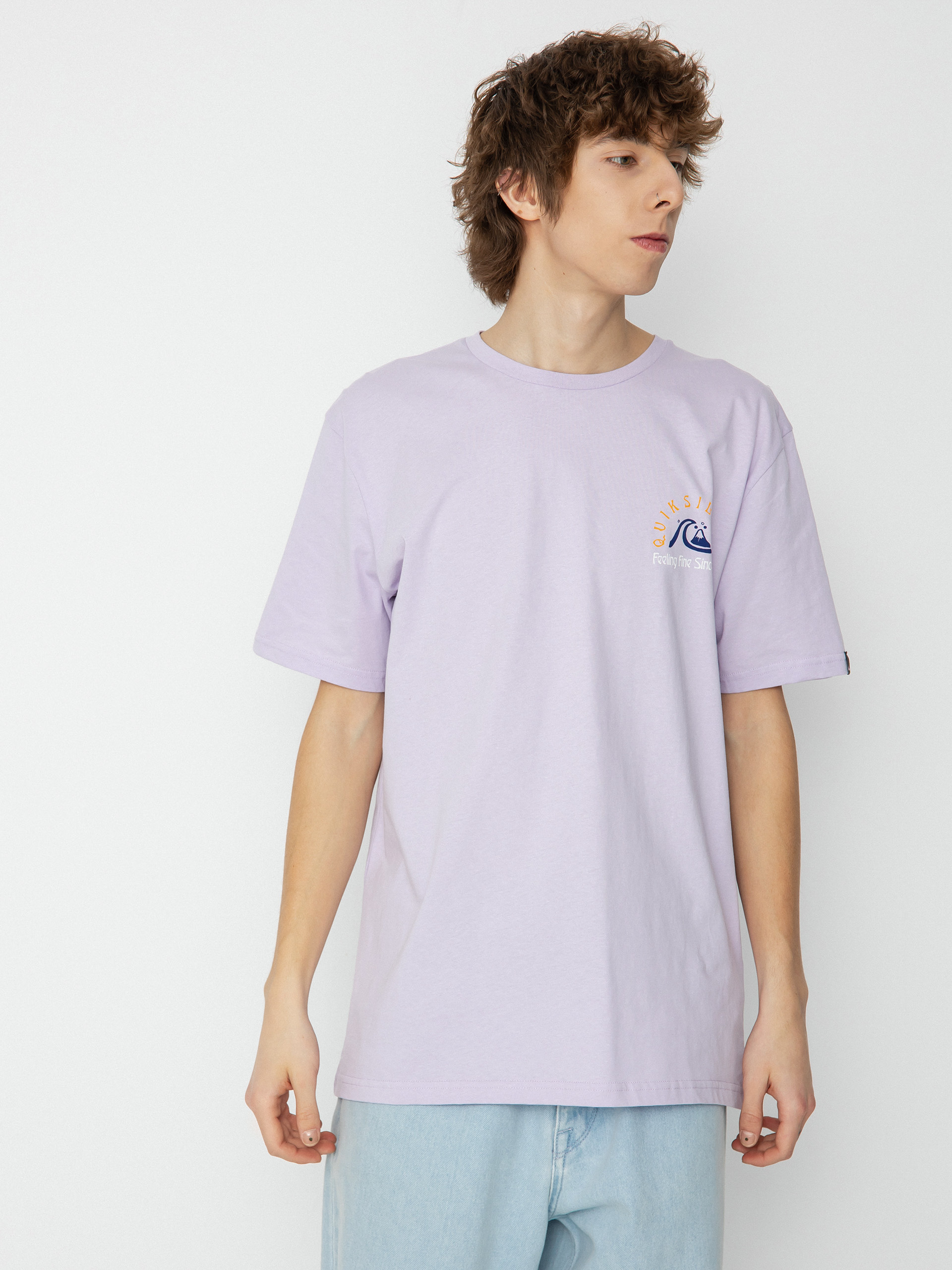 Quiksilver Original Barrel póló (pastel lilac)