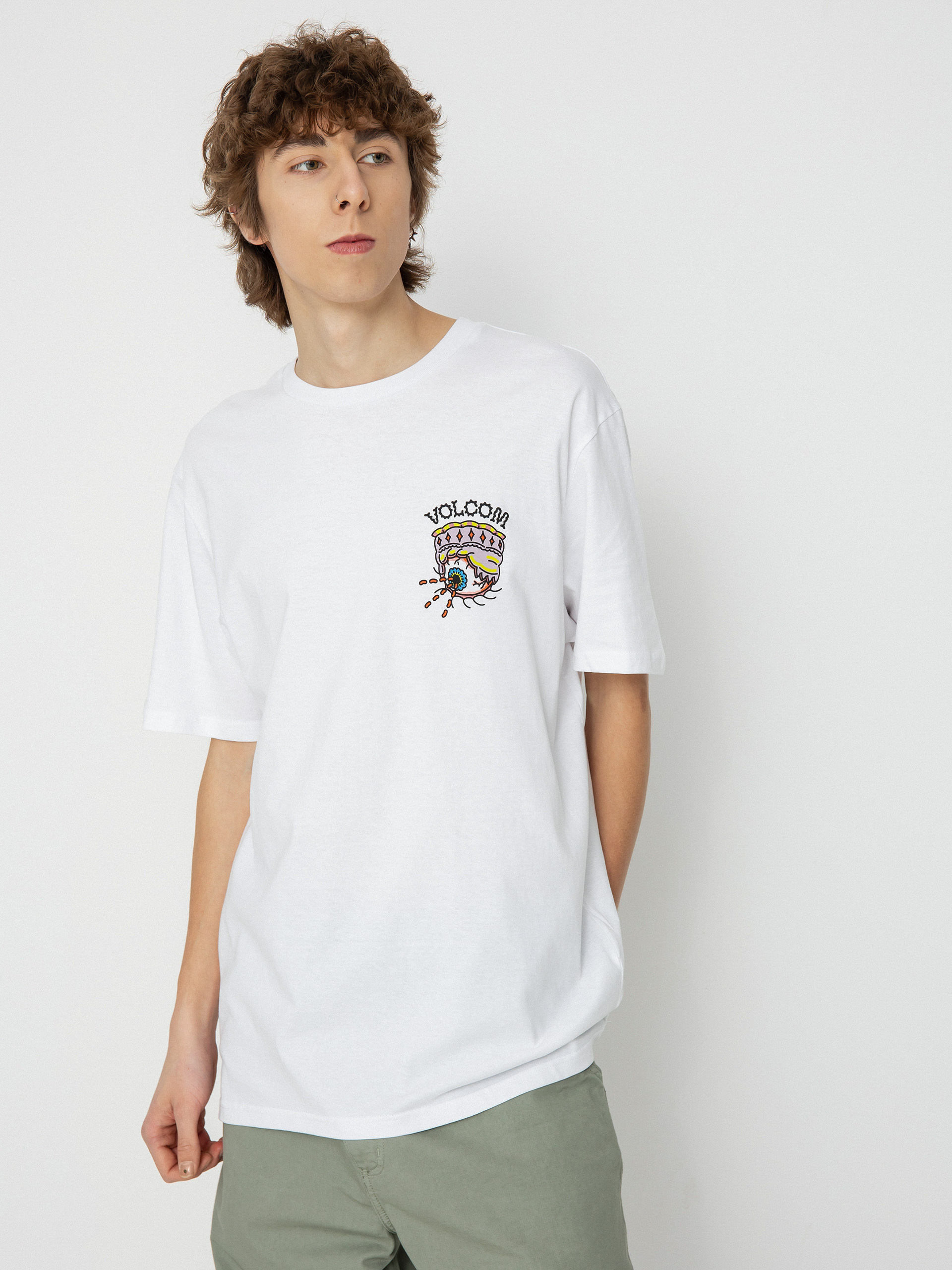 Volcom Connected Minds Bsc póló (white)