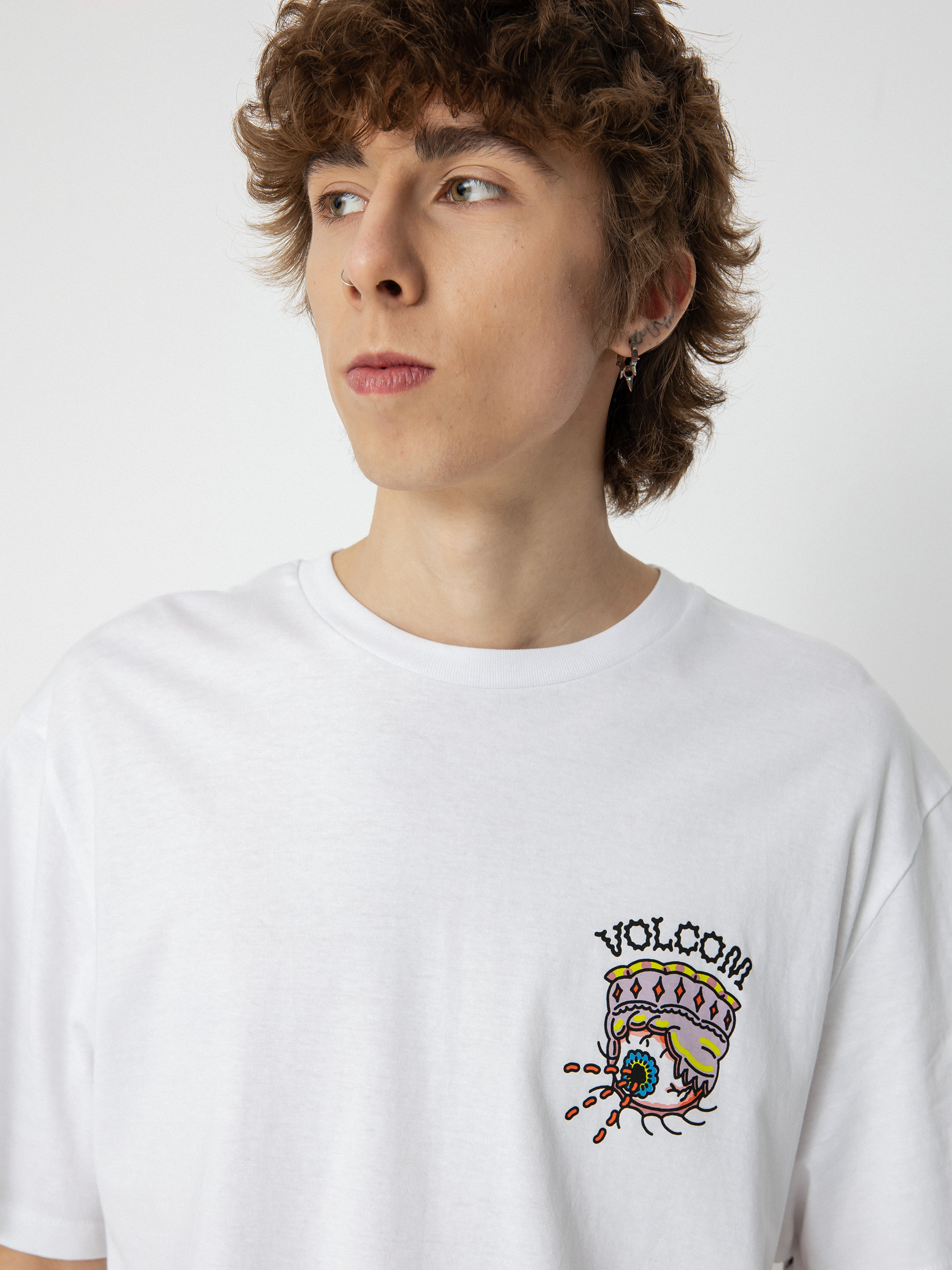 Volcom Connected Minds Bsc póló (white)