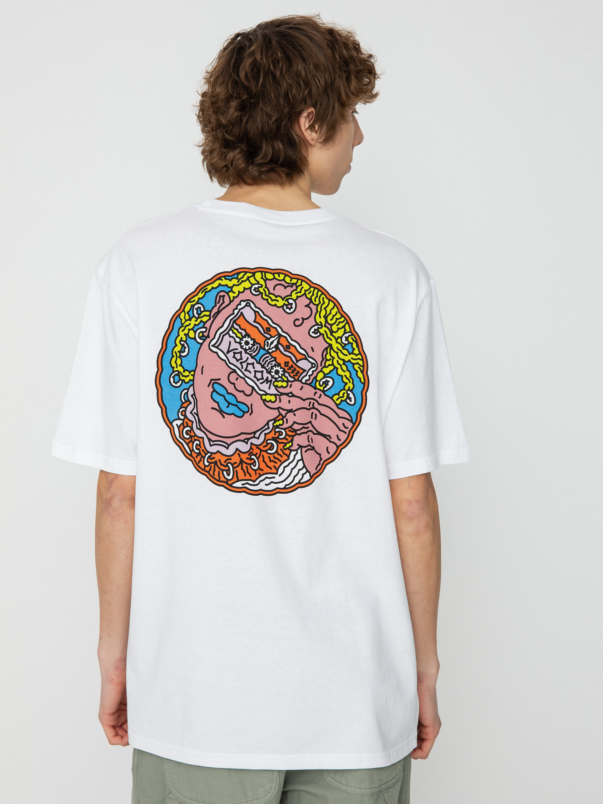 Volcom Connected Minds Bsc póló (white)