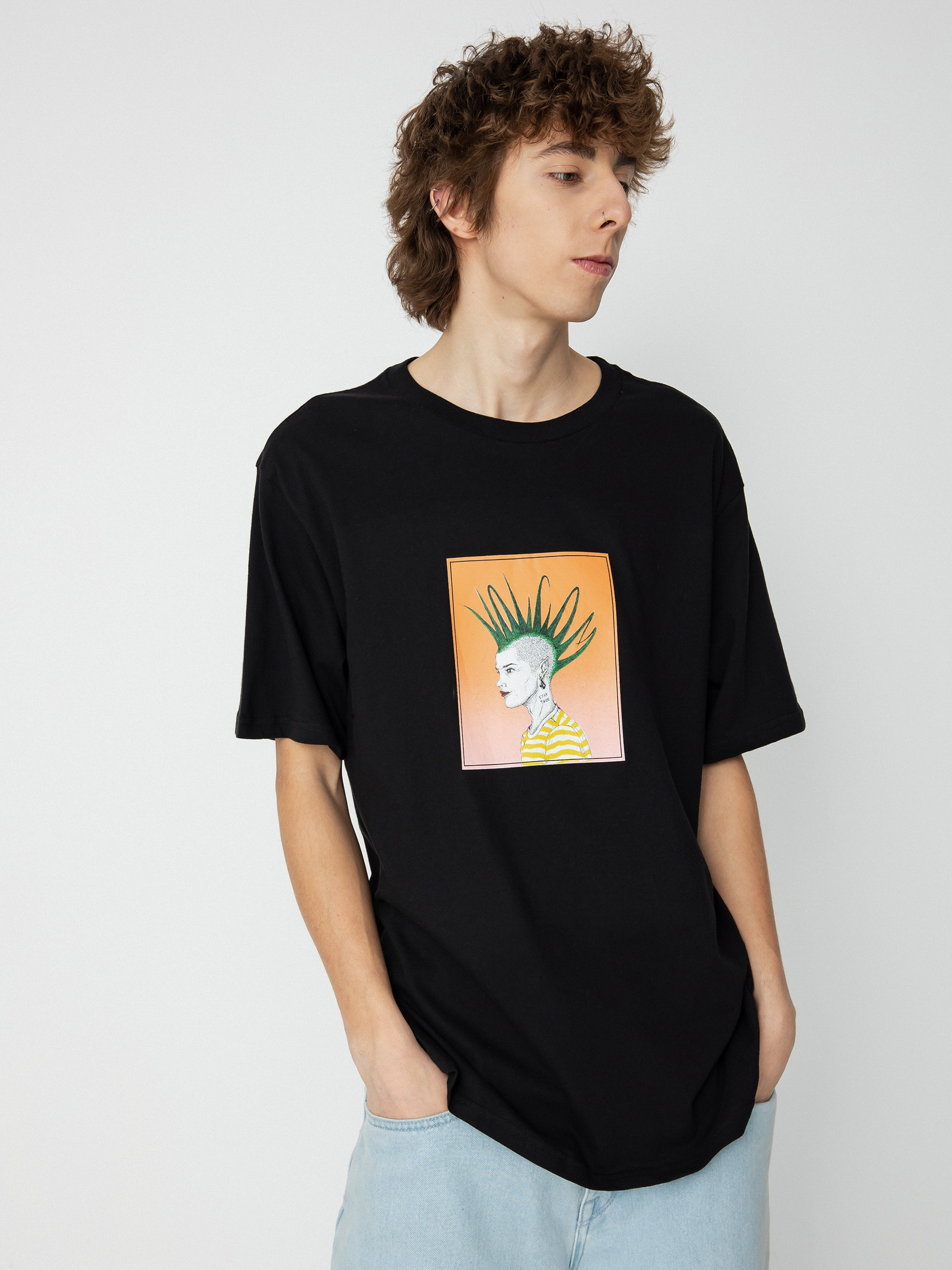 Volcom Fa J Hager Hagerhawk póló (black)