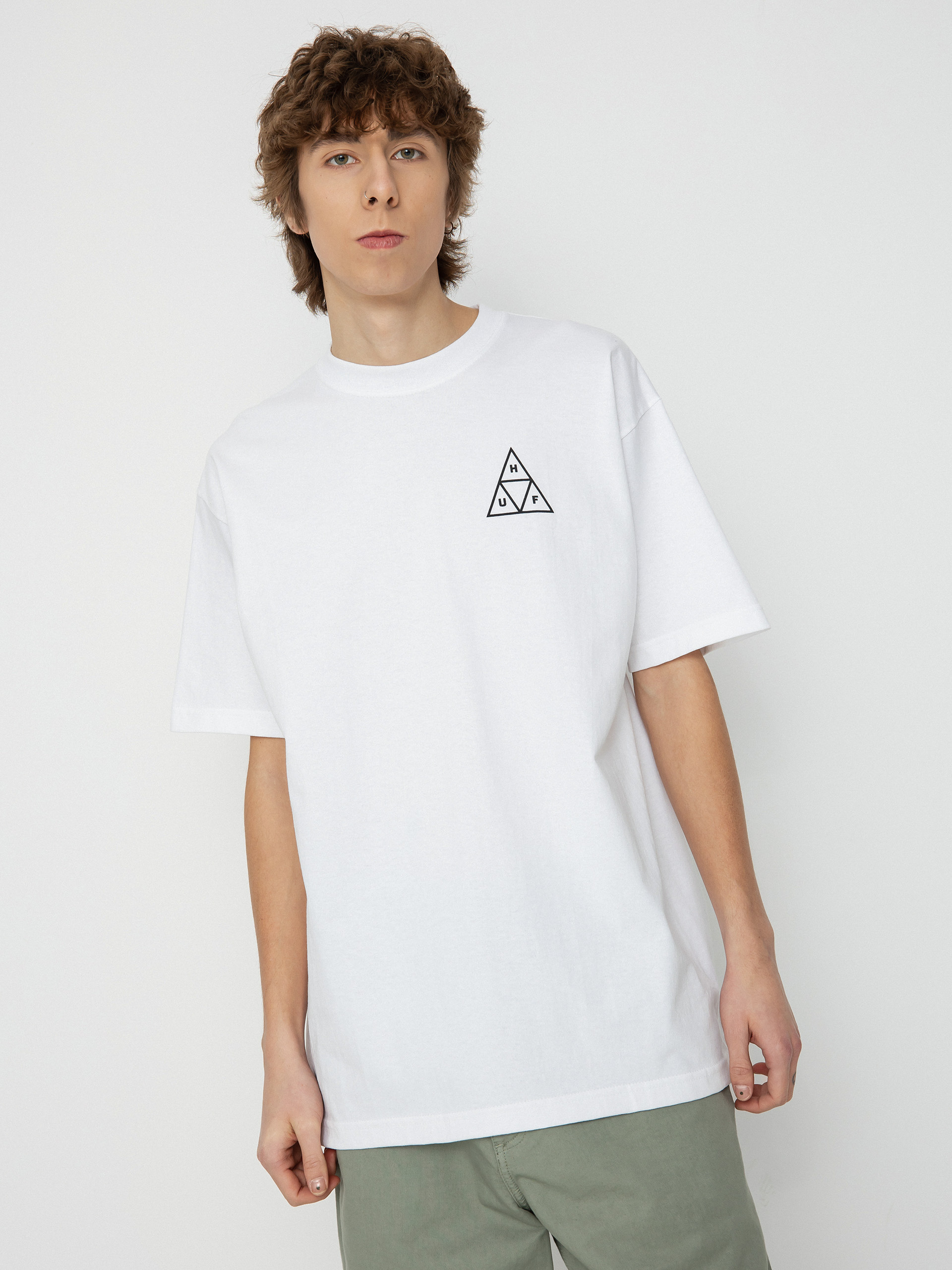 HUF Triple Triangle póló (white)