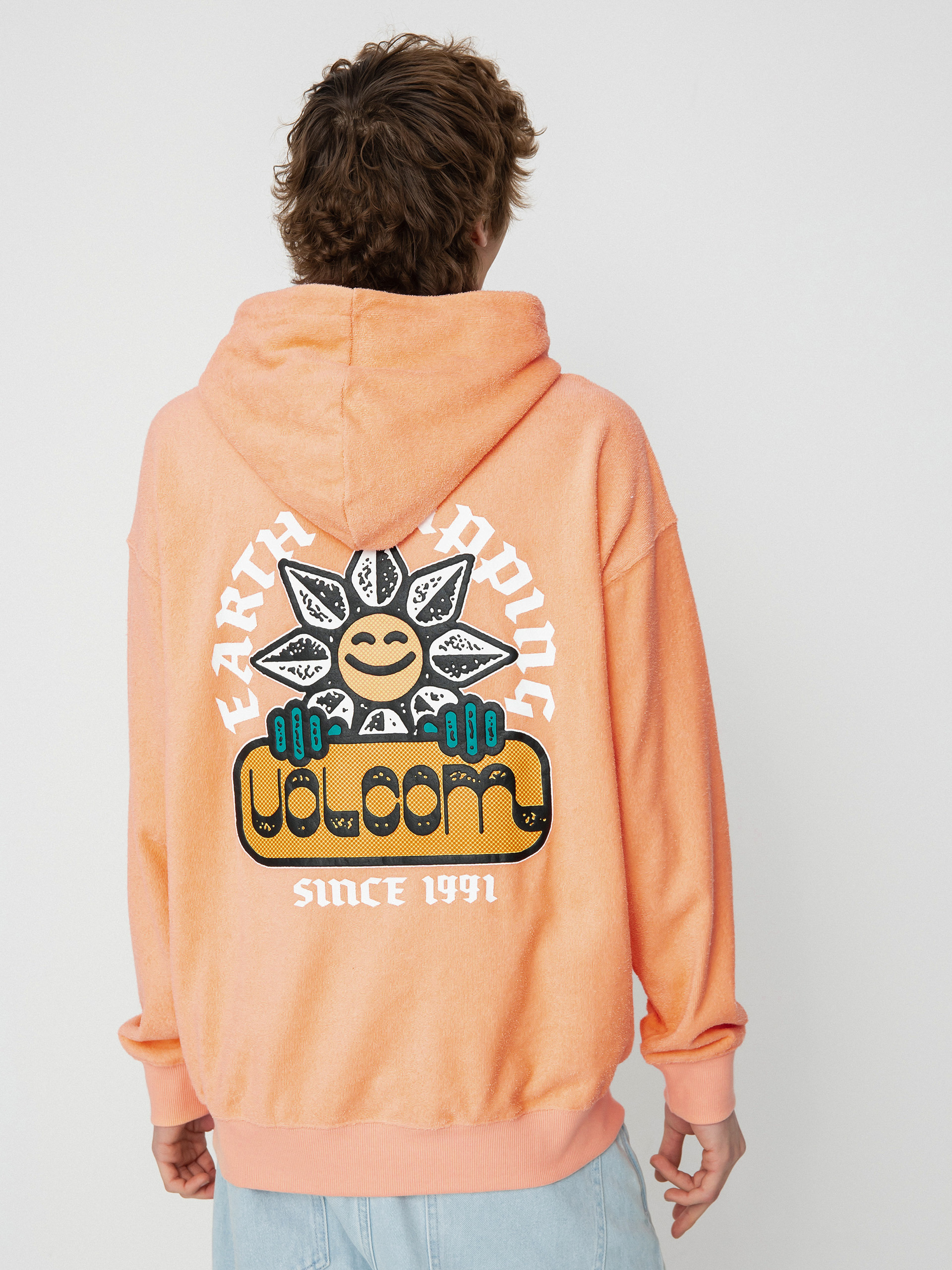 Volcom Chillhood HD Kapucnis pulóver (peach bud)