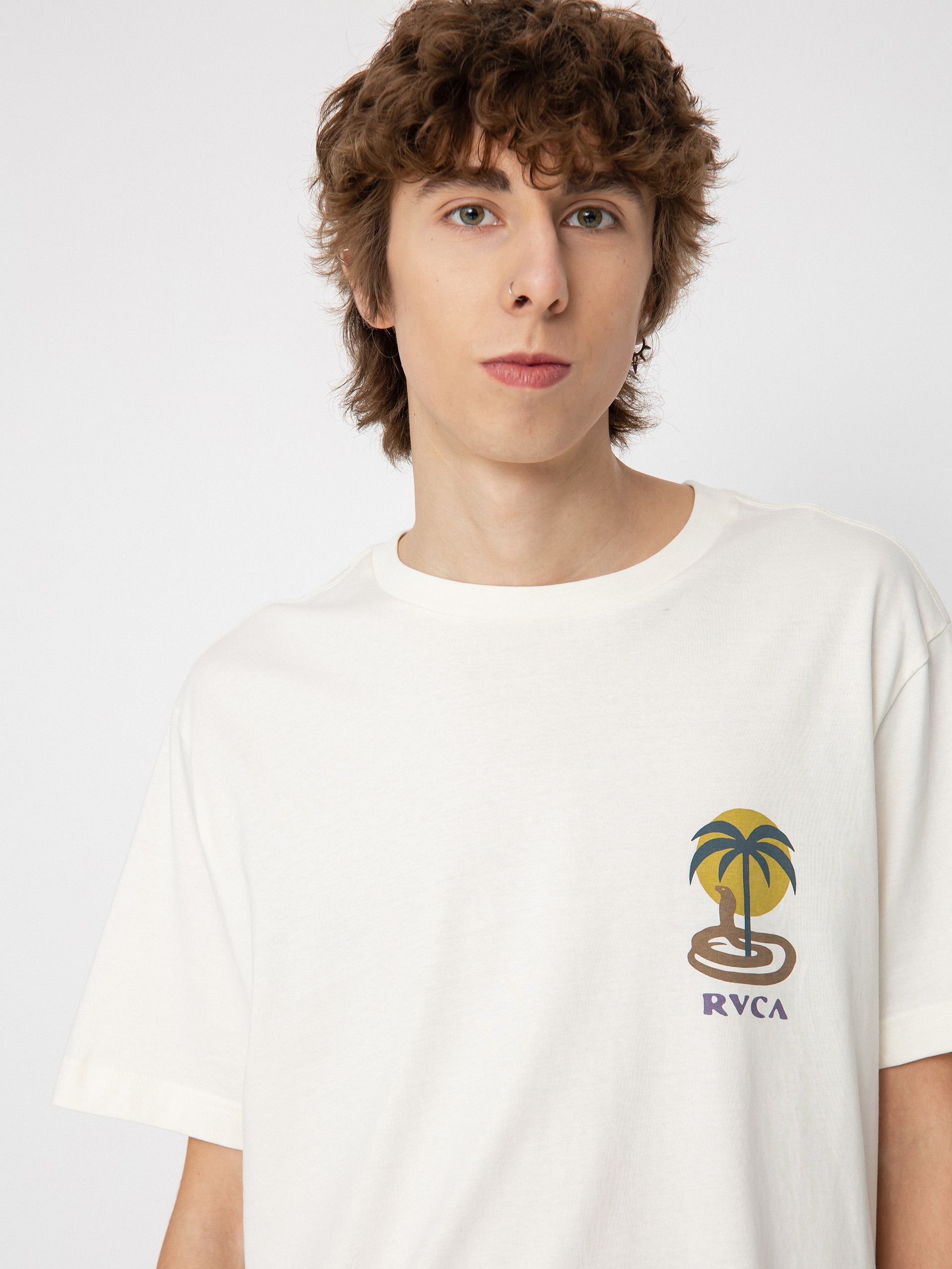RVCA Cobra Mirage póló (antique white)