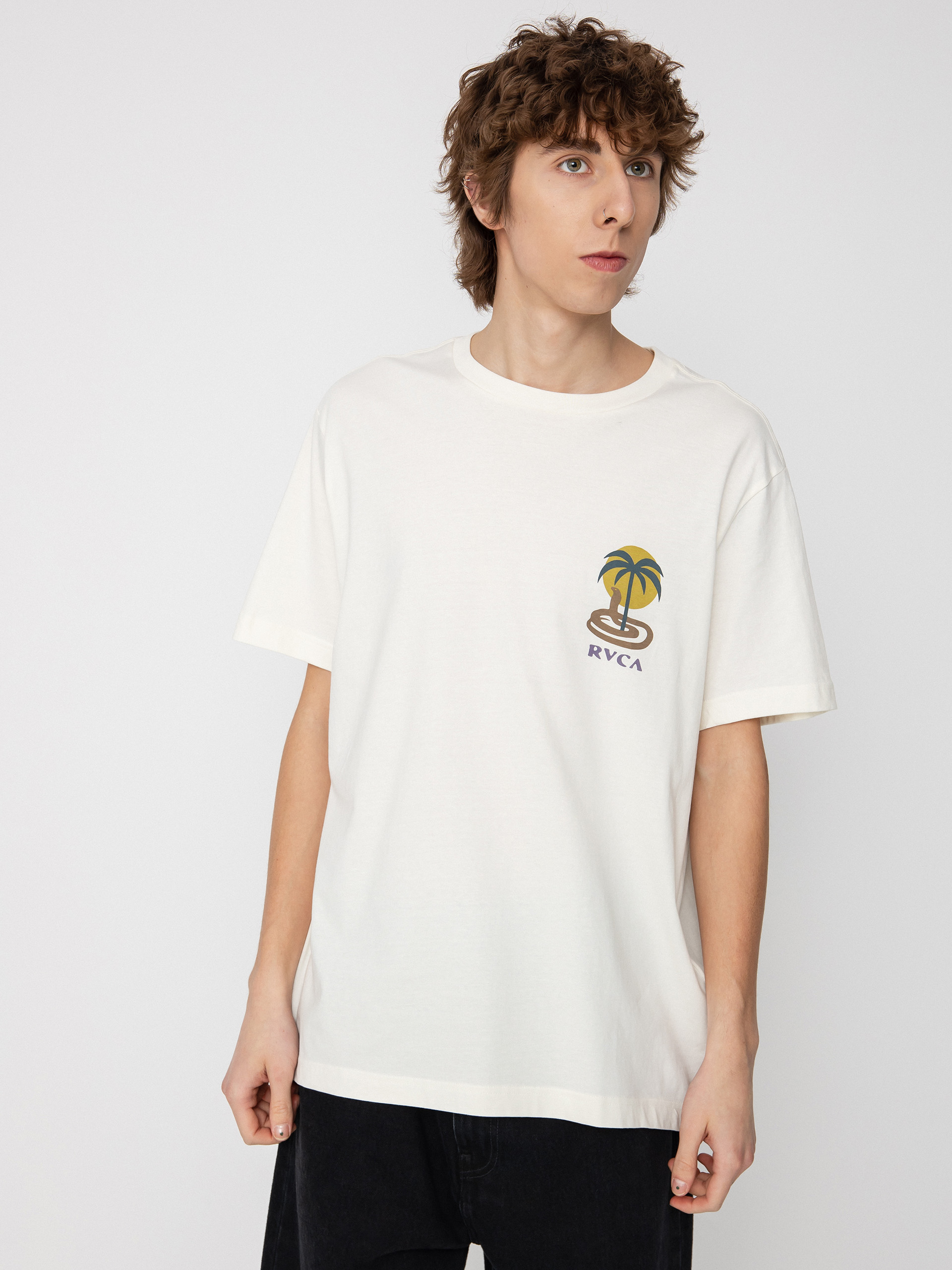 RVCA Cobra Mirage póló (antique white)