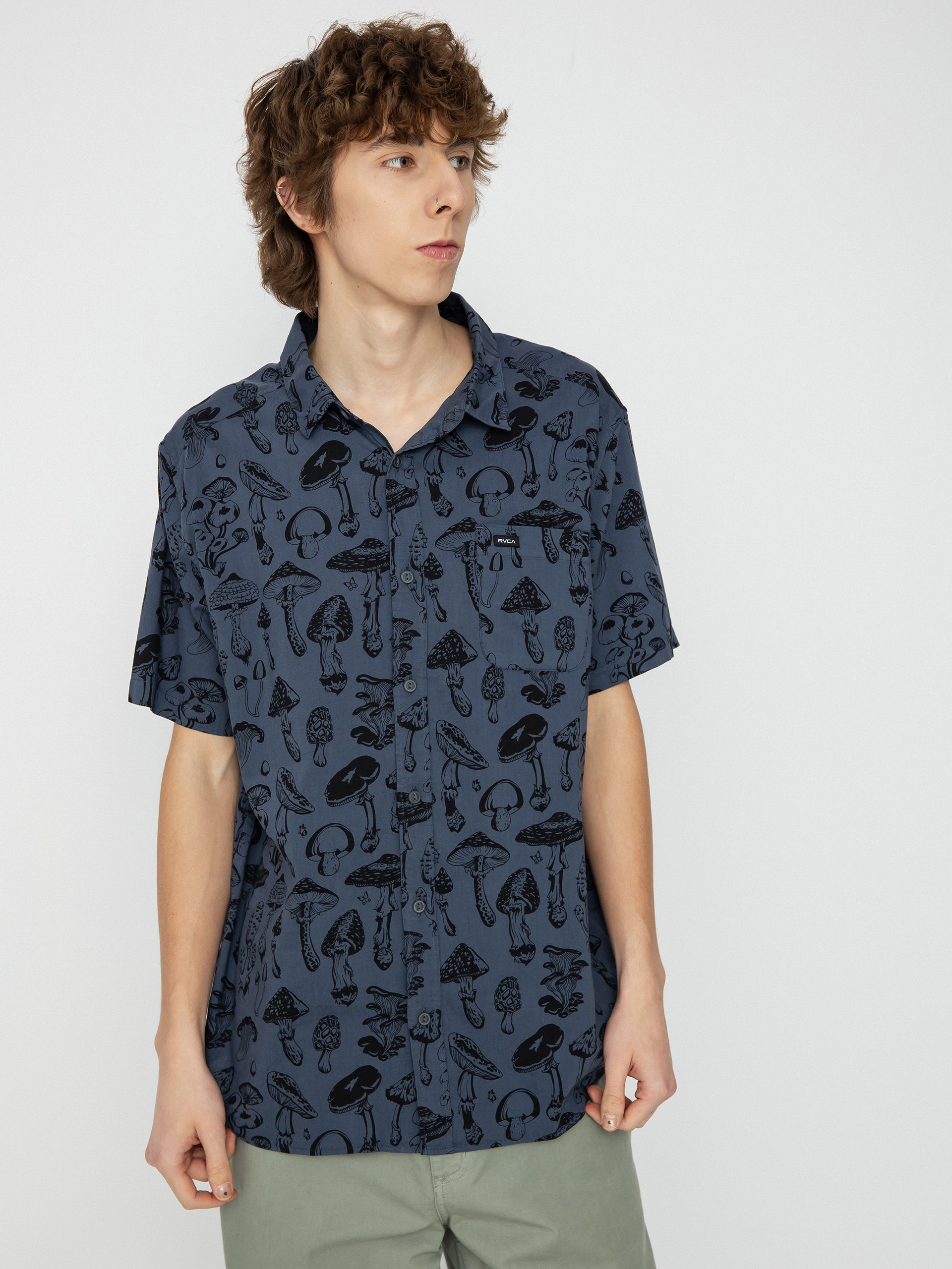 RVCA Matus Mushroom Ing (moody blue)