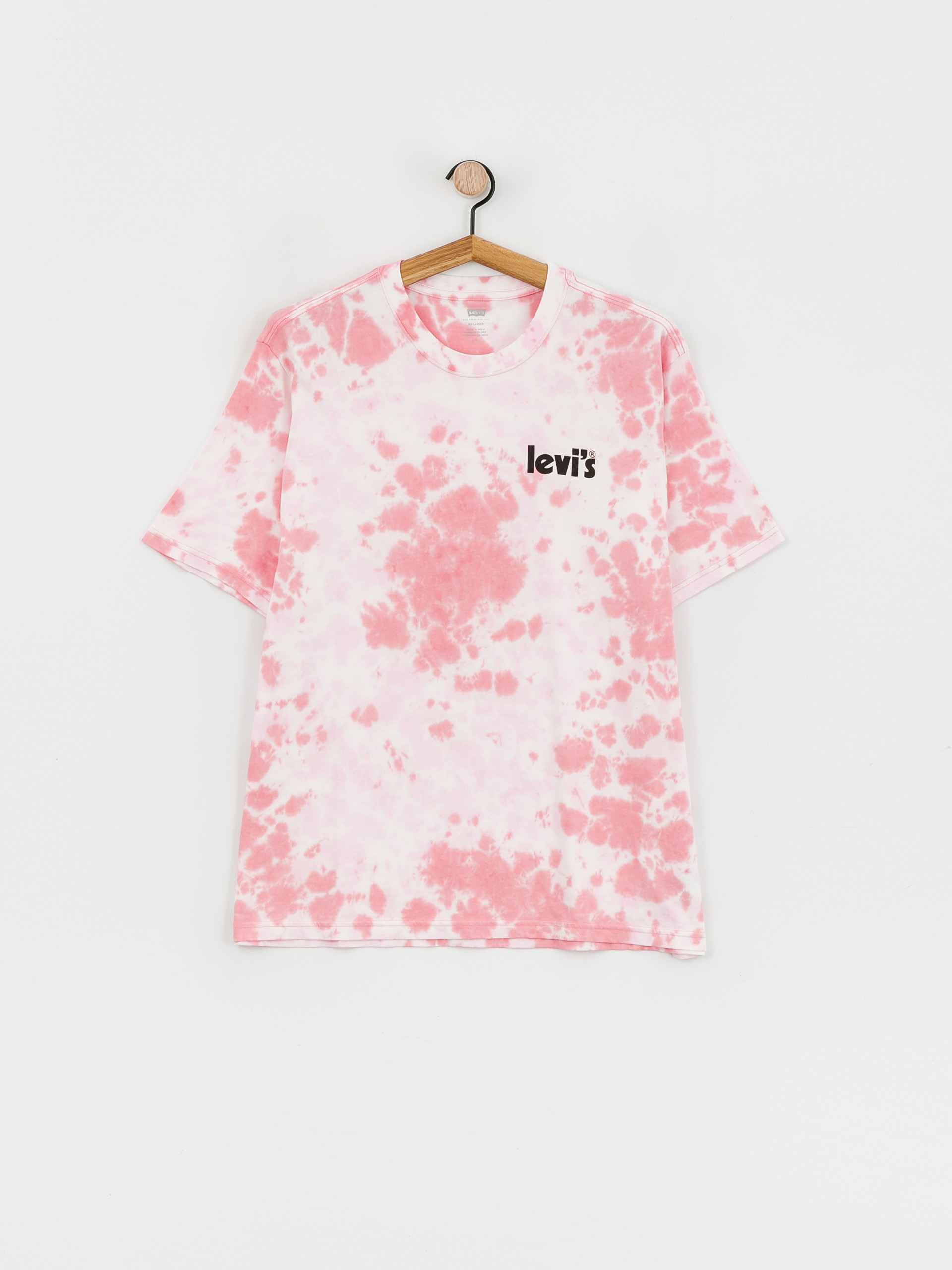 Levi's® Relaxed Fit Poster póló (pink dye)