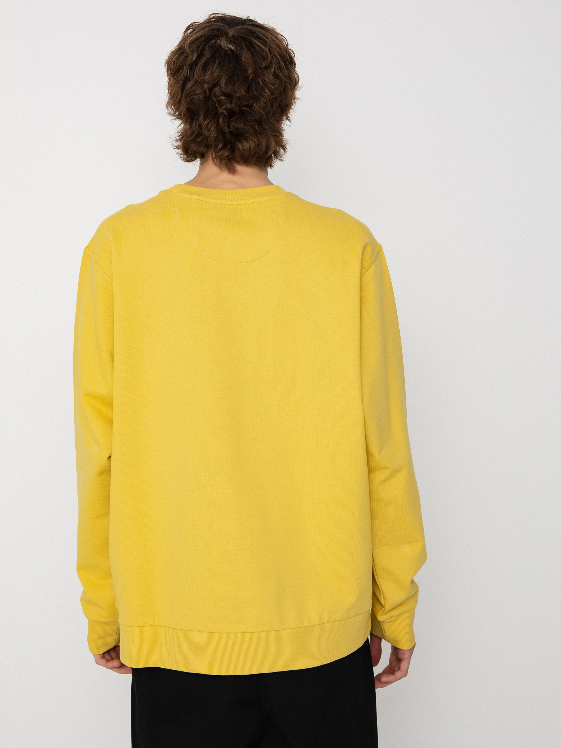 Patagonia Regenerative Organic Certified Cotton Crewneck Pulóver (surfboard yellow)