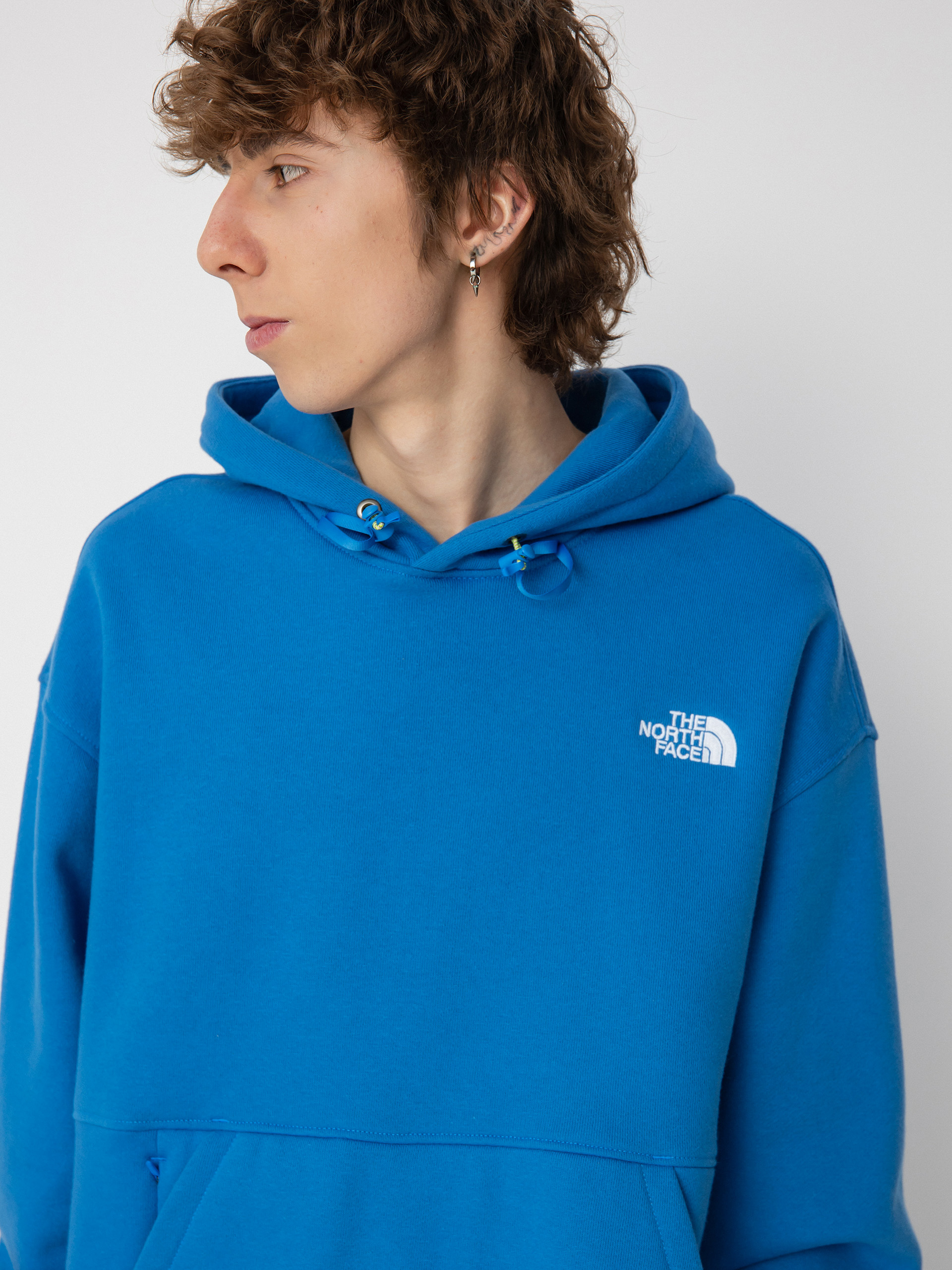 The North Face Icon HD Kapucnis pulóver (super sonic blue)