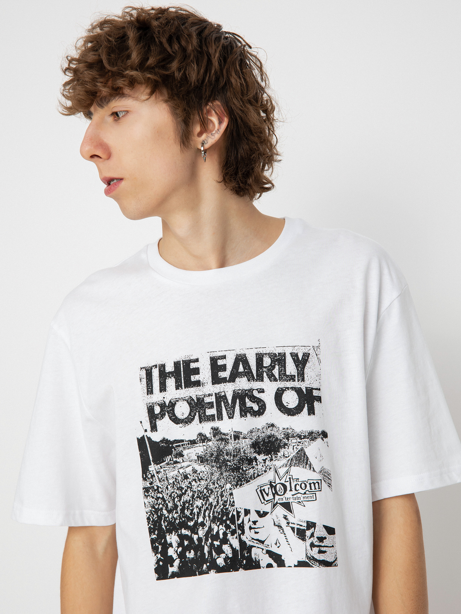Volcom V Ent Poems Bsc póló (white)