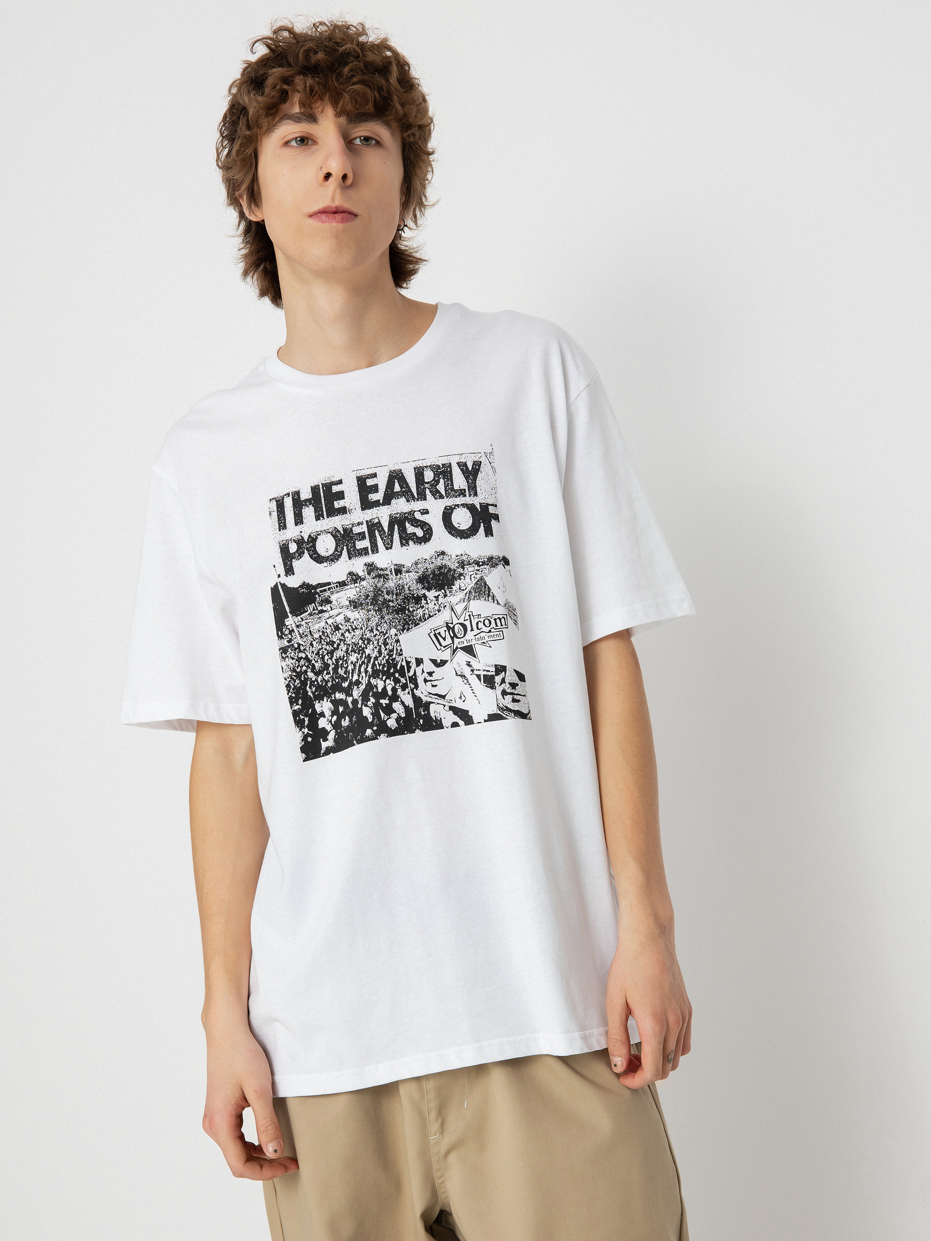 Volcom V Ent Poems Bsc póló (white)