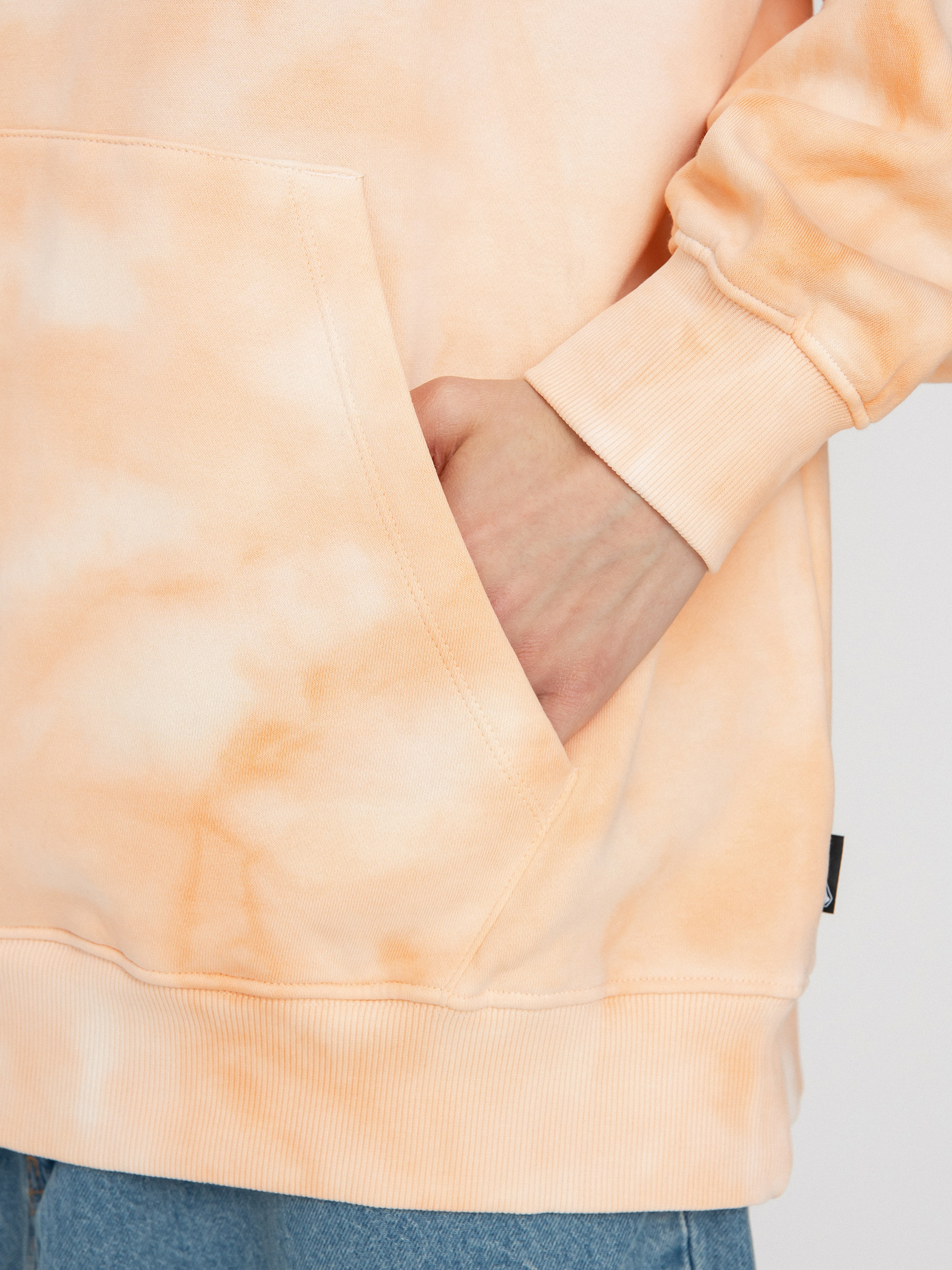 Volcom Trippin Dye HD Kapucnis pulóver (peach bud)