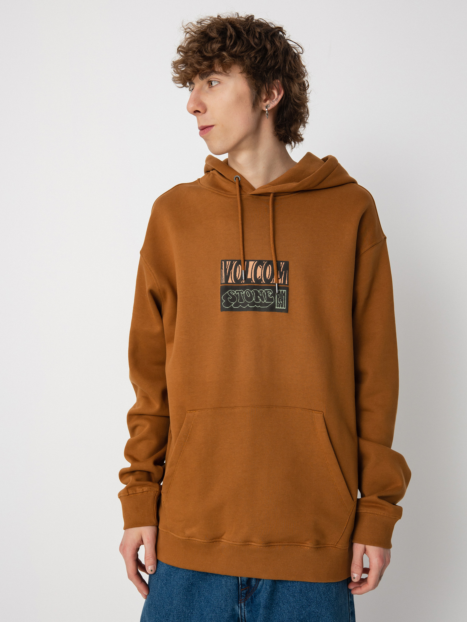 Volcom Puffstone HD Kapucnis pulóver (rubber)