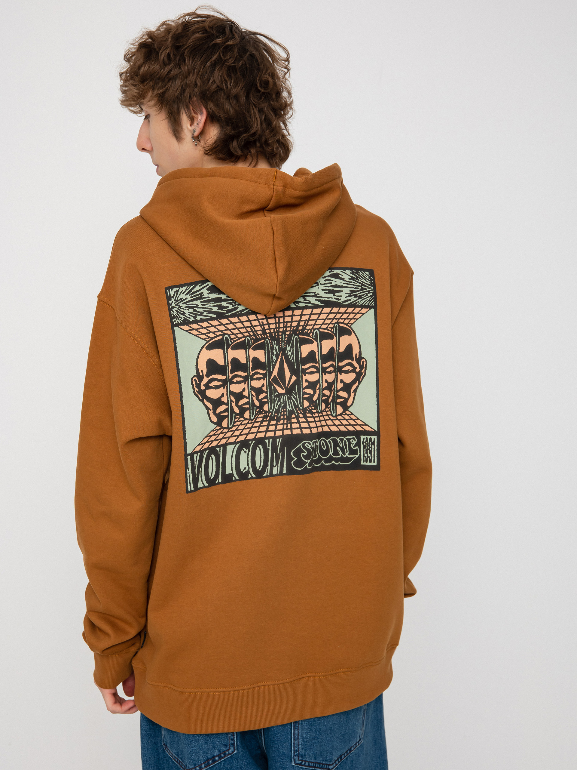 Volcom Puffstone HD Kapucnis pulóver (rubber)