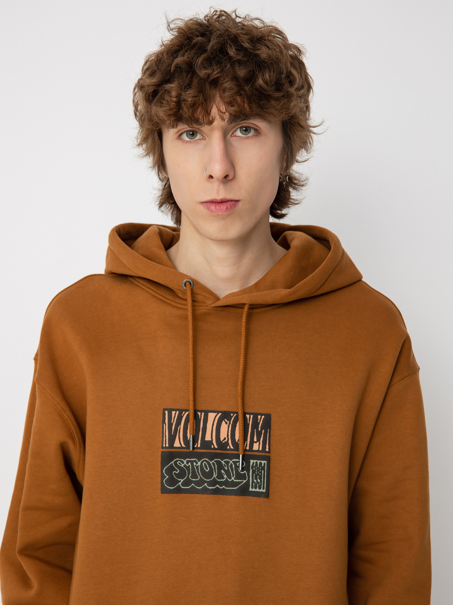 Volcom Puffstone HD Kapucnis pulóver (rubber)