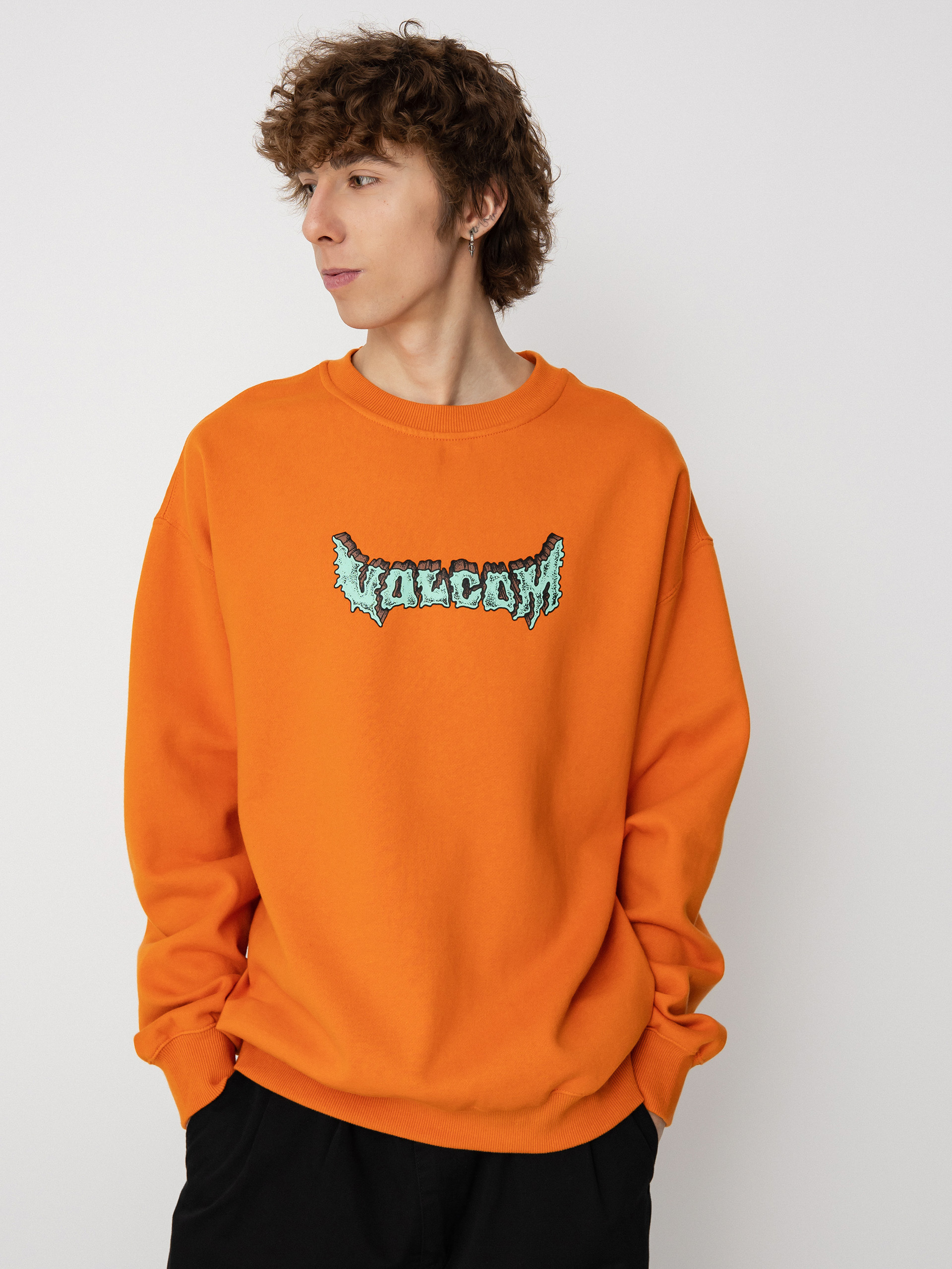 Volcom Nofing Pulóver (saffron)