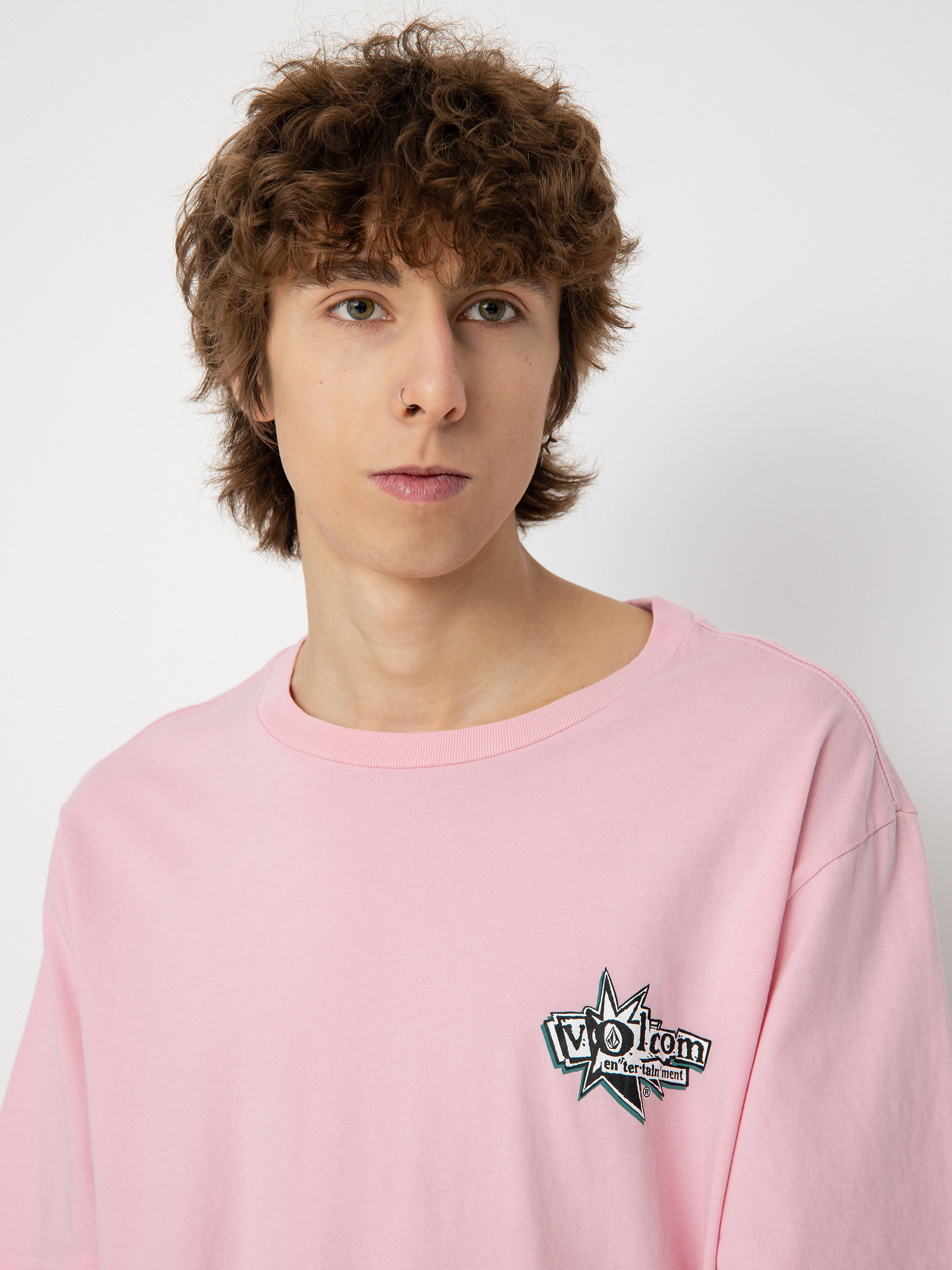 Volcom V Ent Lp póló (reef pink)