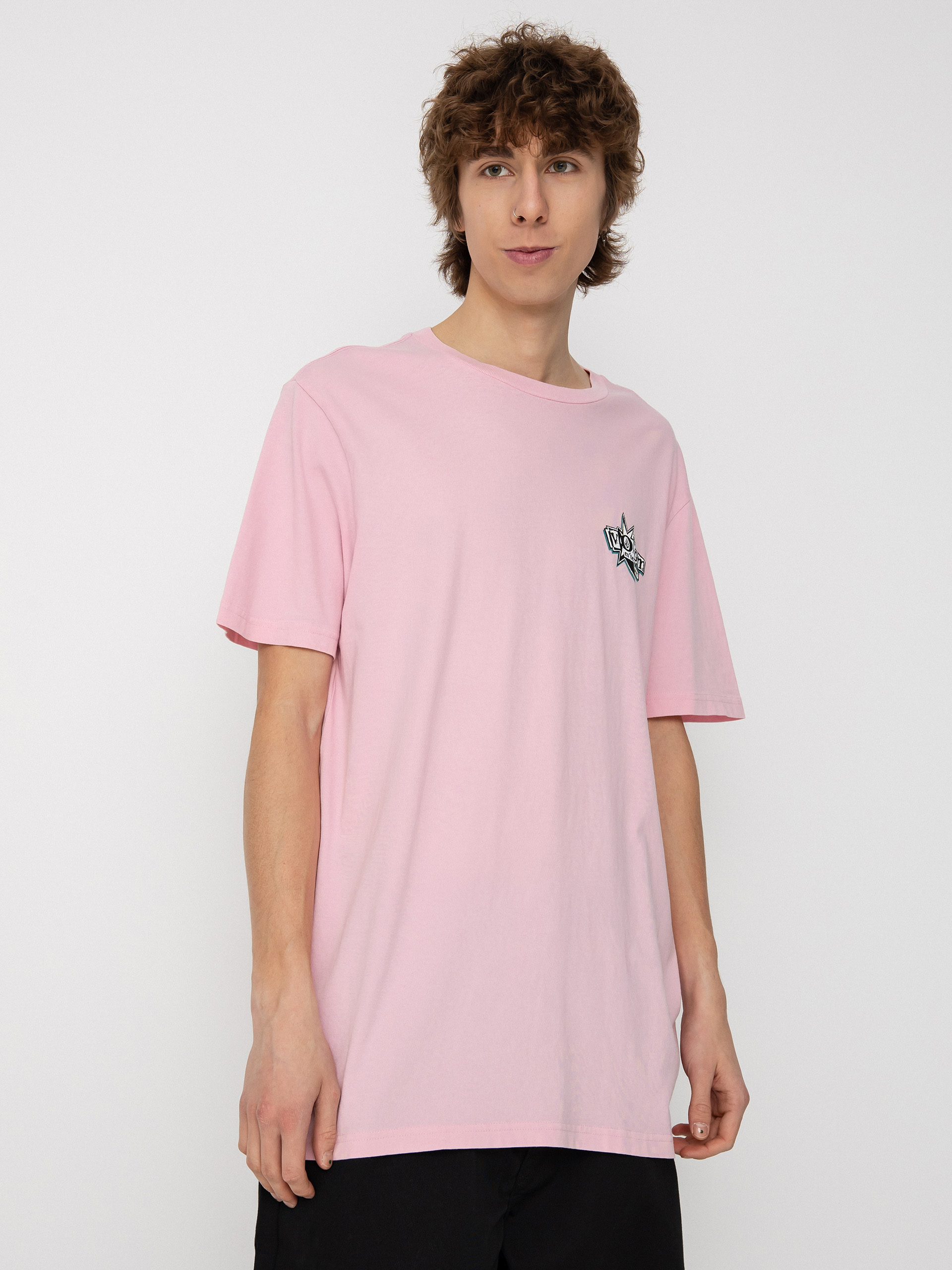 Volcom V Ent Lp póló (reef pink)