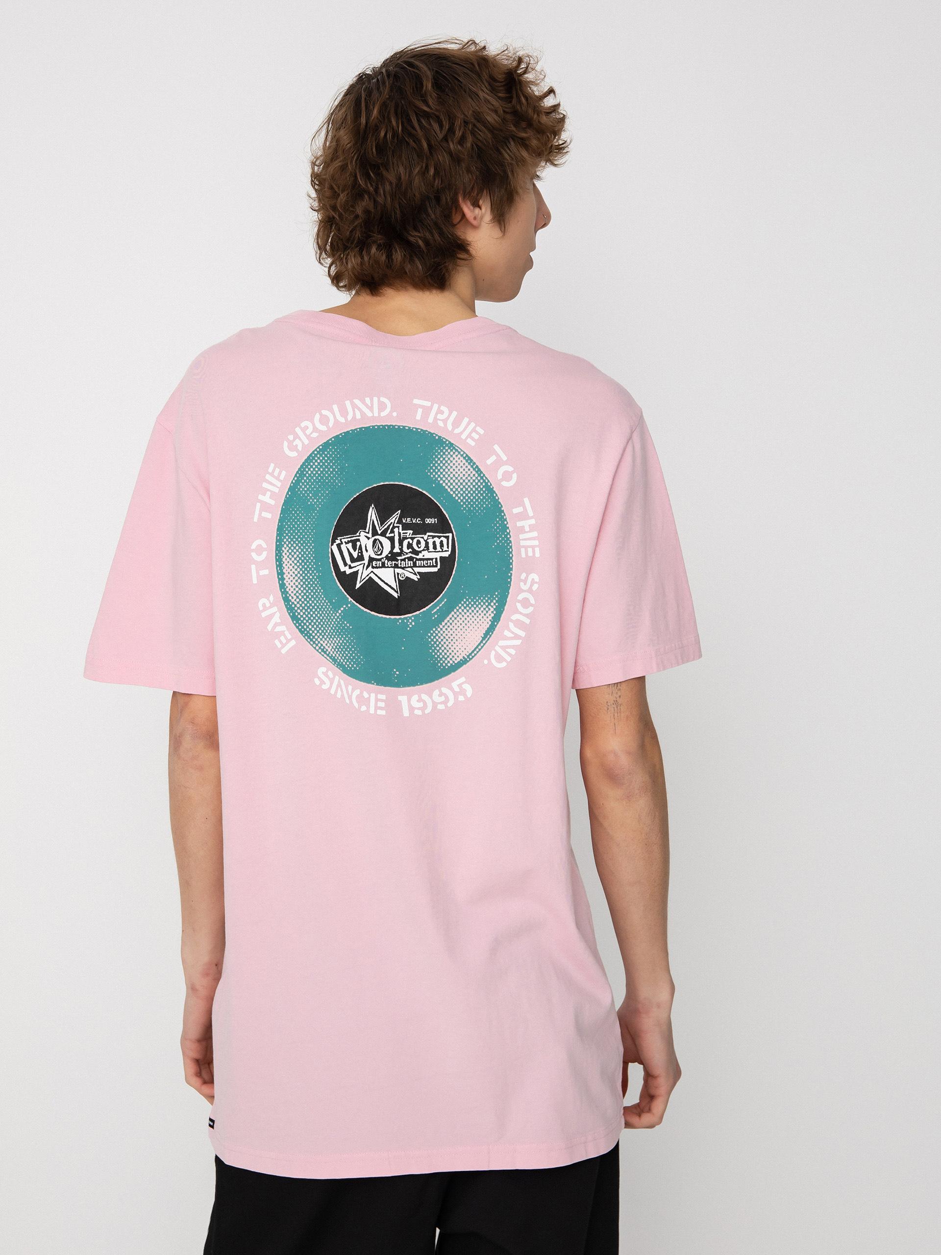 Volcom V Ent Lp póló (reef pink)