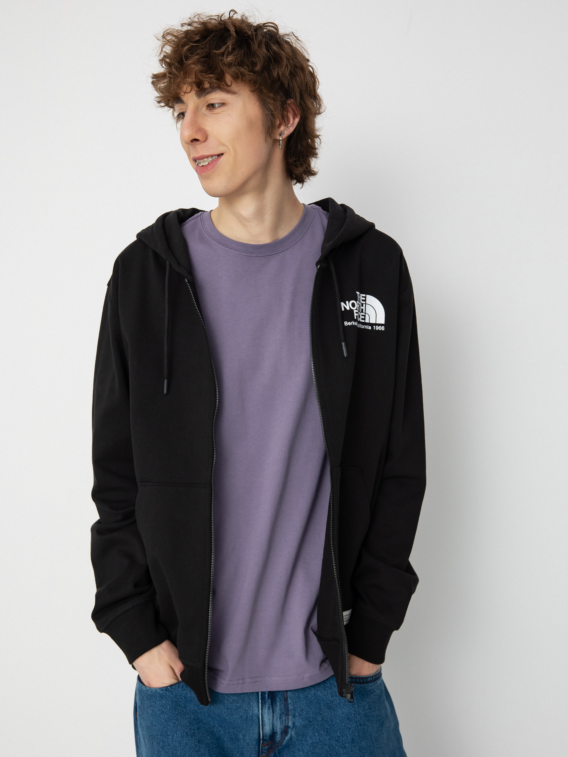 The North Face Berkeley California ZHD Kapucnis pulóver (tnf black)