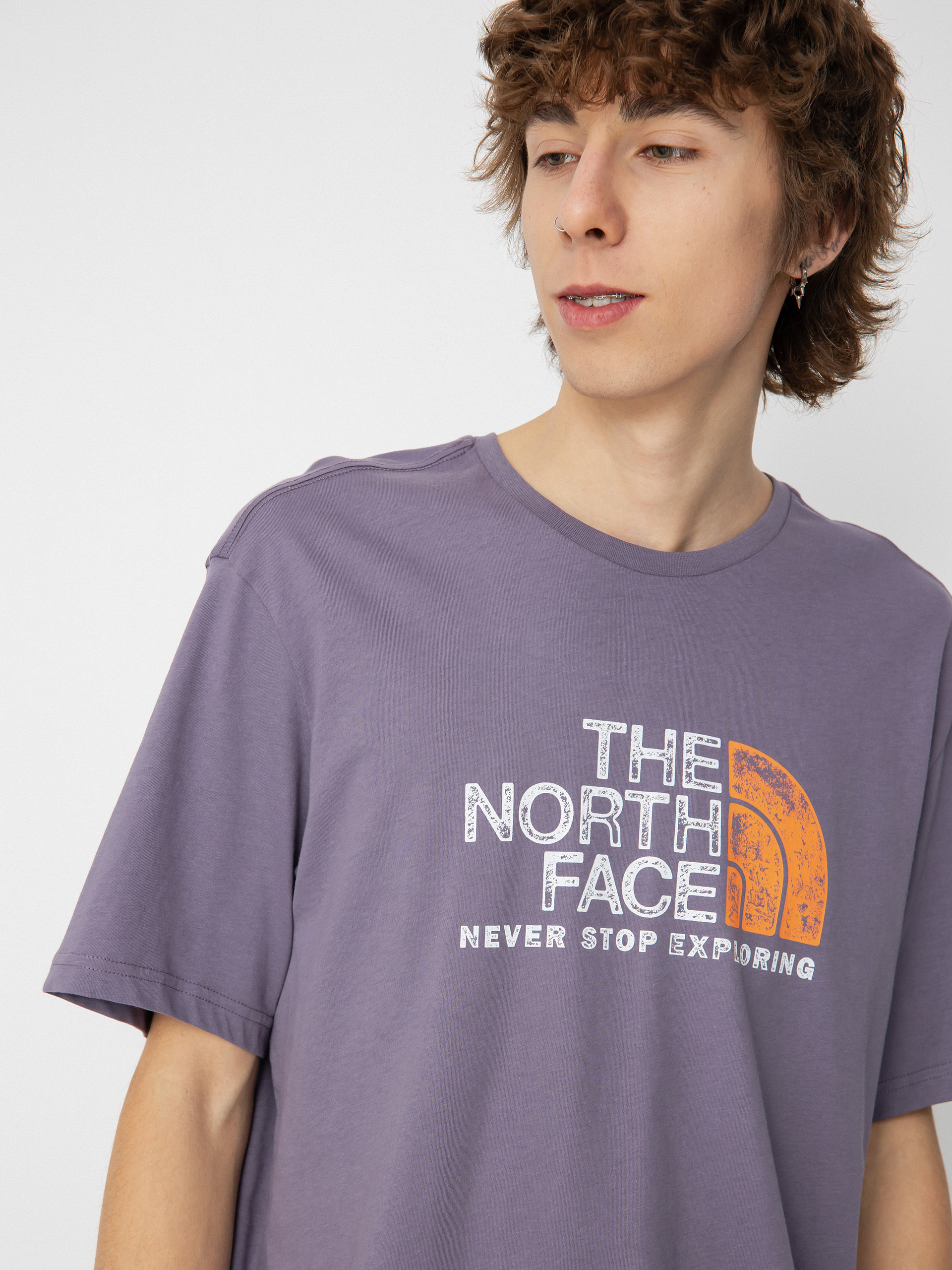 The North Face Rust 2 póló (lunar slate/dusty coral orange)