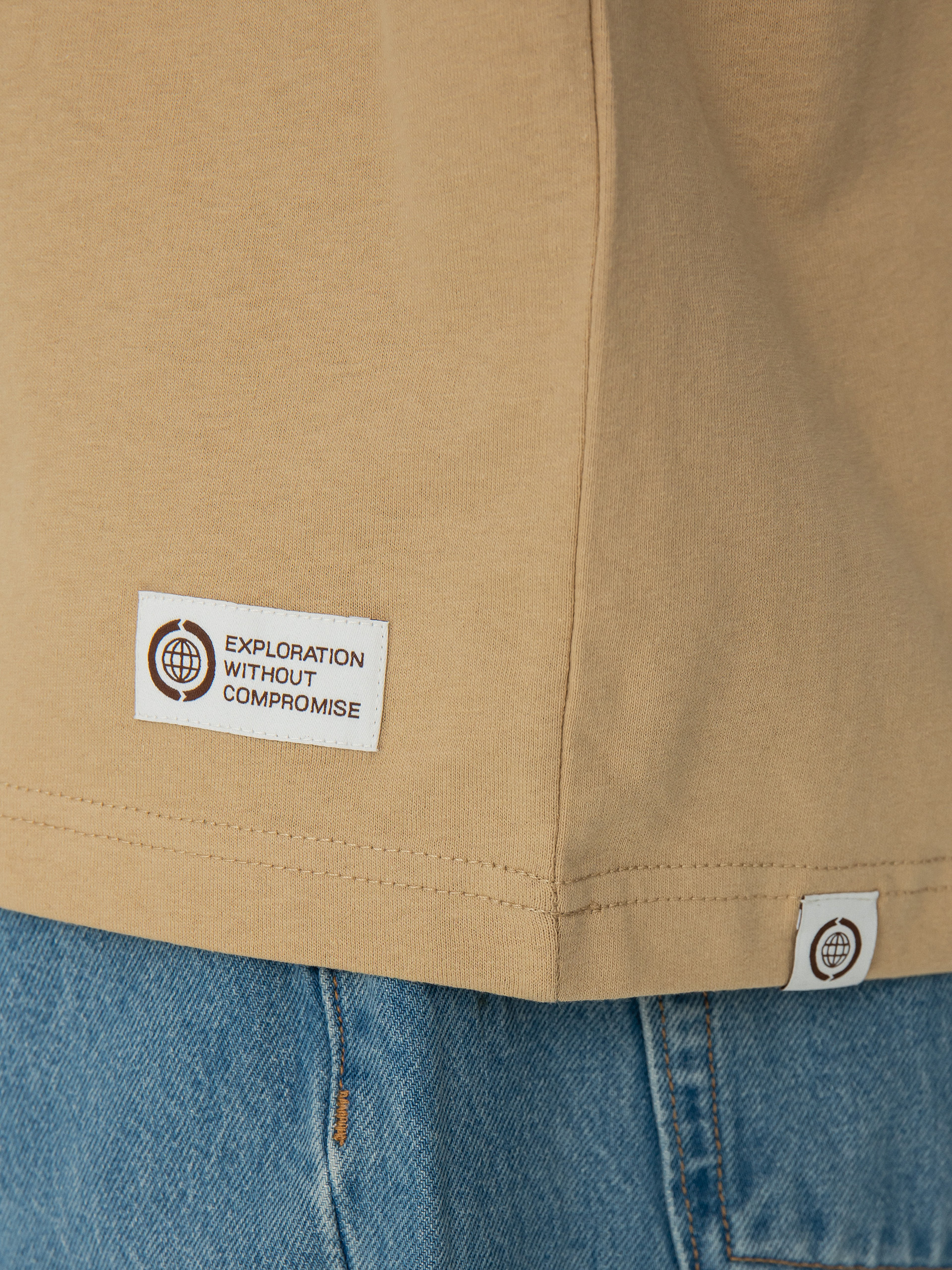 The North Face Berkeley California Pocket póló (khaki stone)