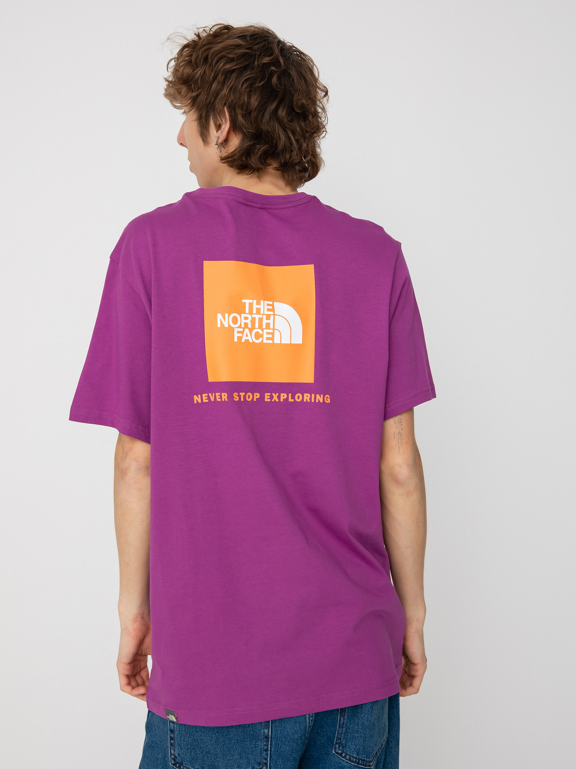 The North Face Redbox póló (purple cactus flower)