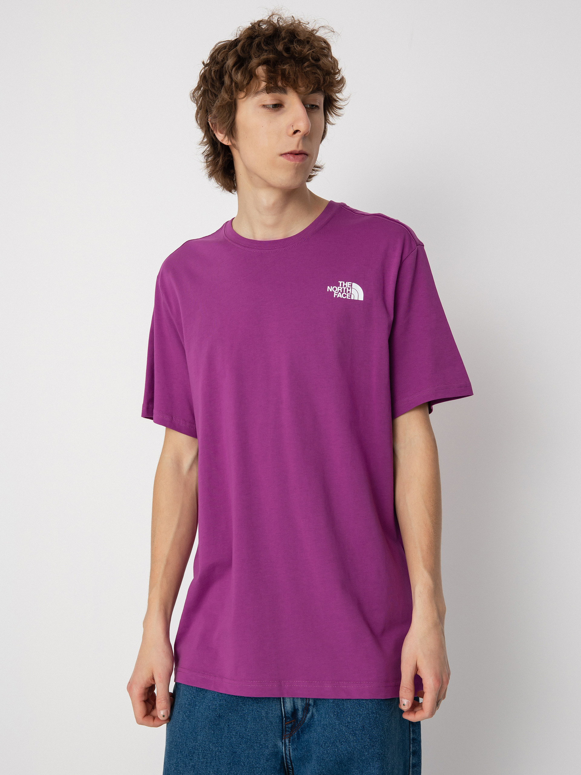 The North Face Redbox póló (purple cactus flower)