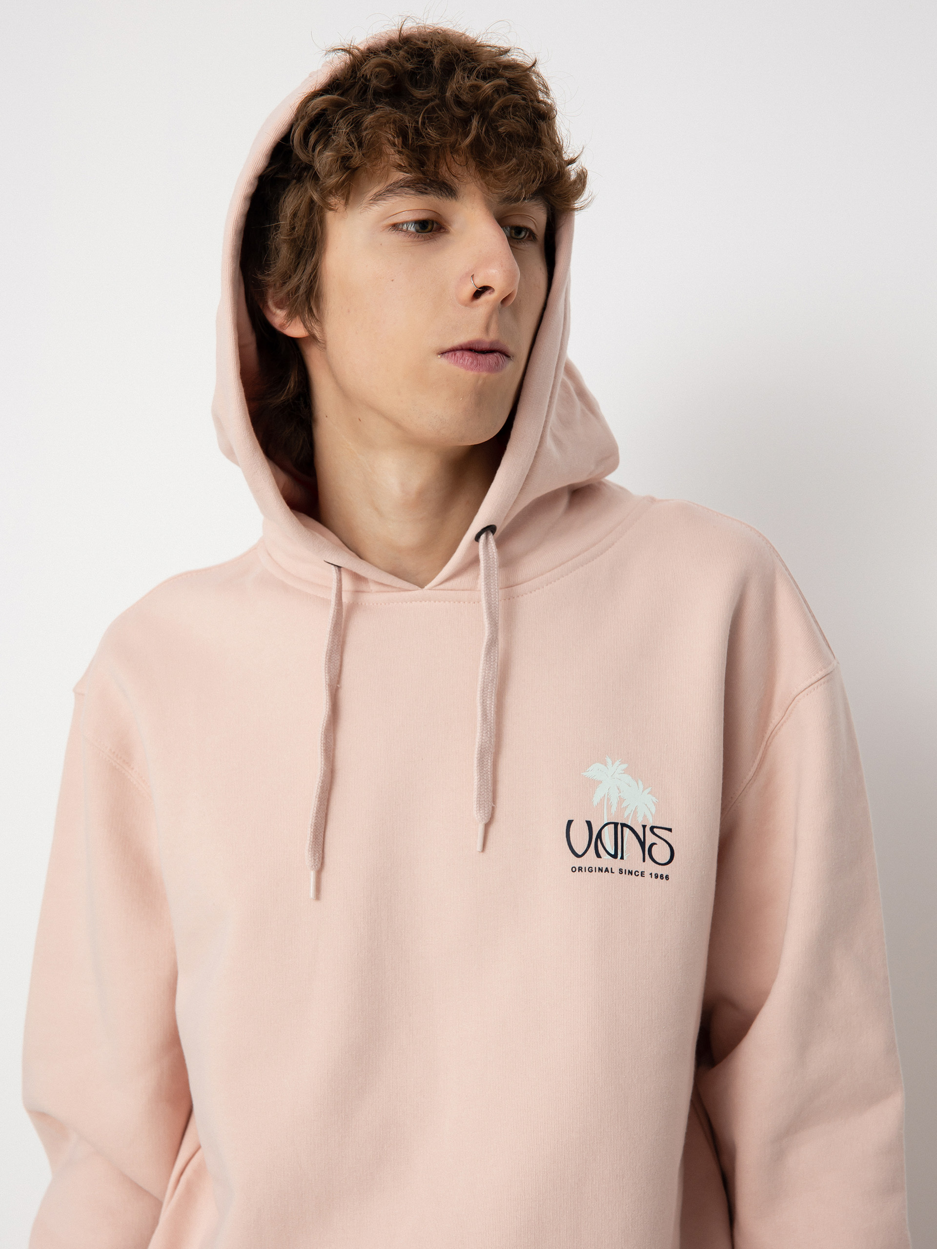 Vans Neon HD Kapucnis pulóver (rose smoke)