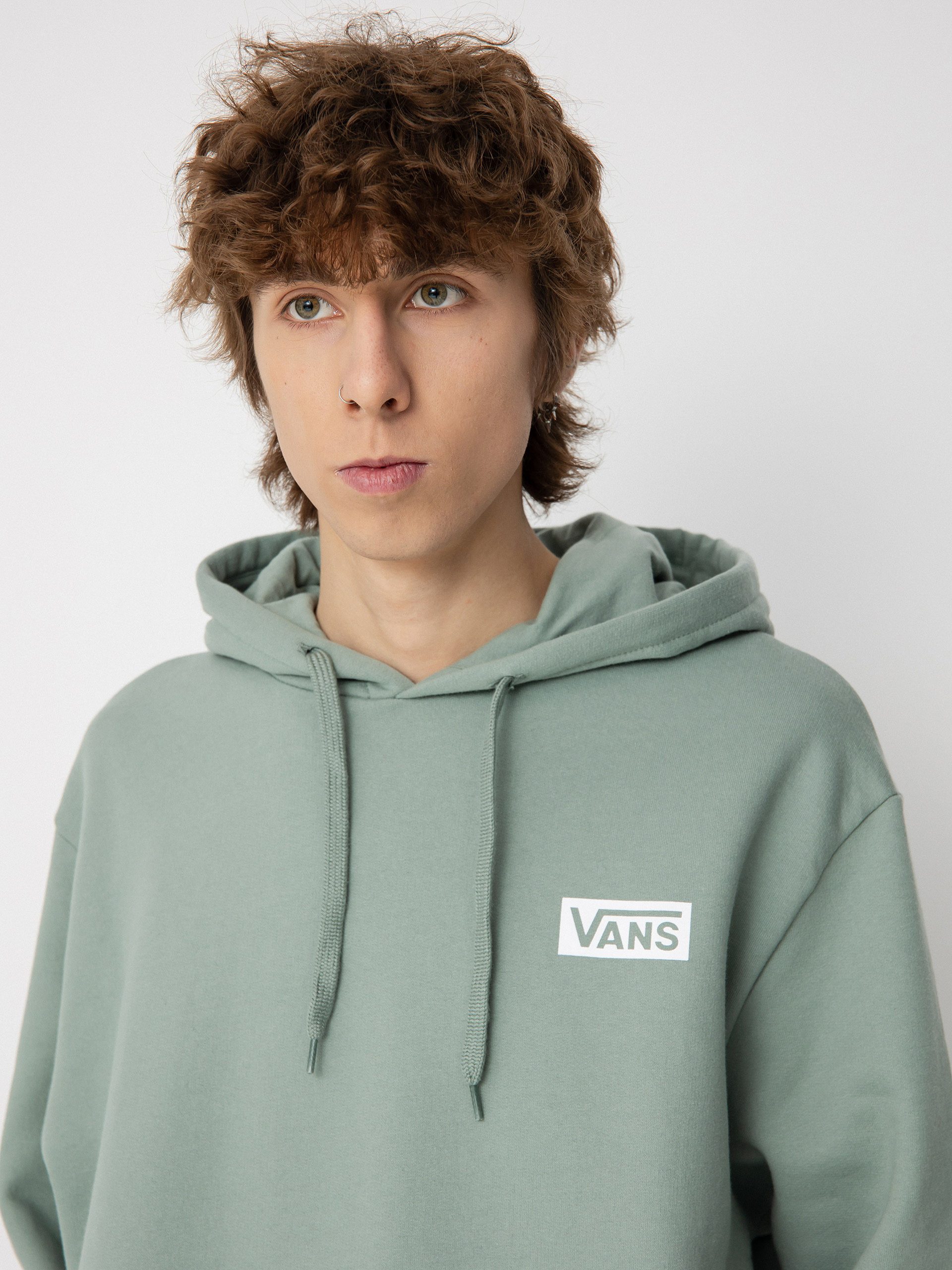 Vans Relaxed HD Kapucnis pulóver (chinois green)