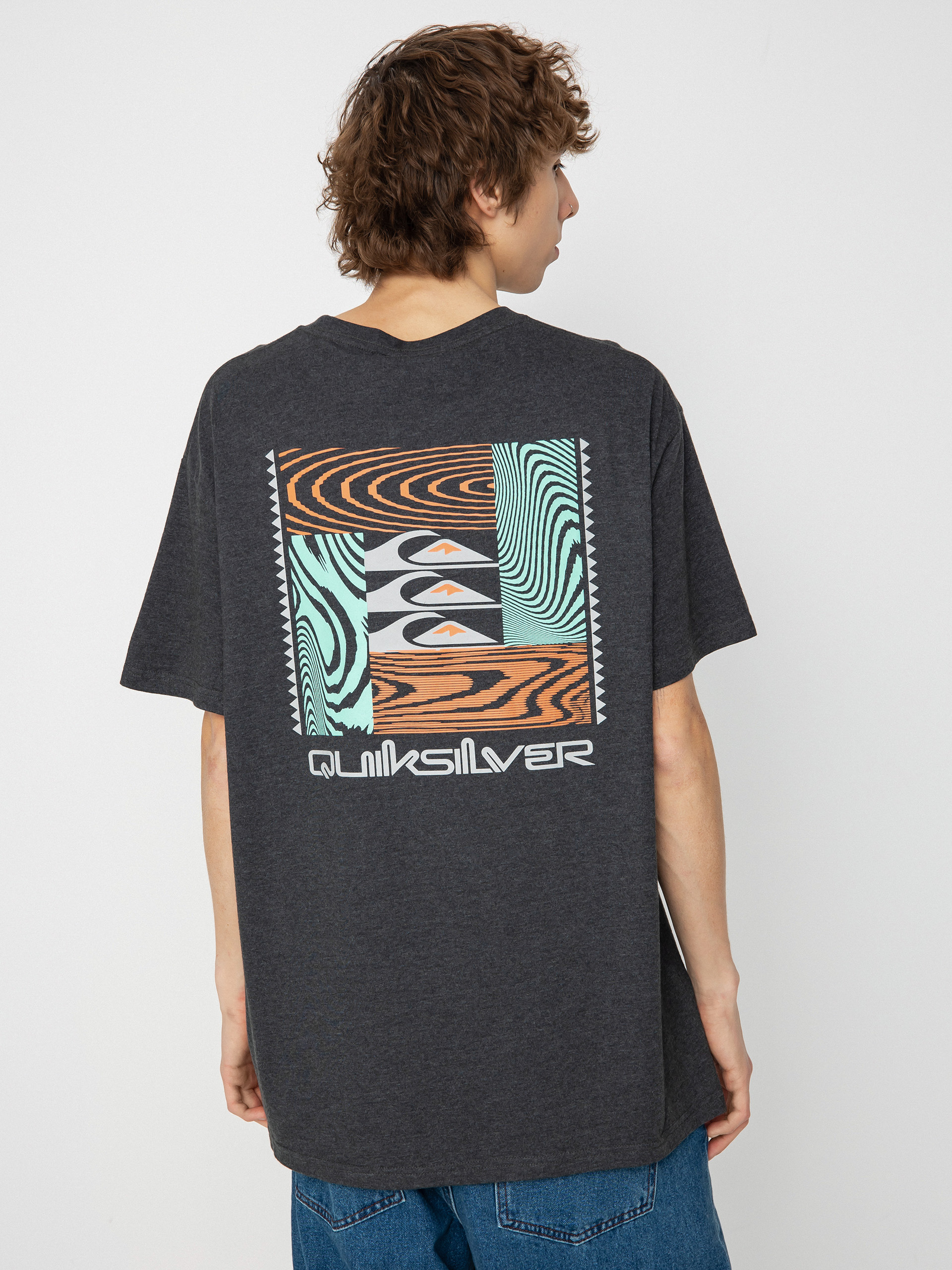 Quiksilver Warped Patterns póló (phantom)