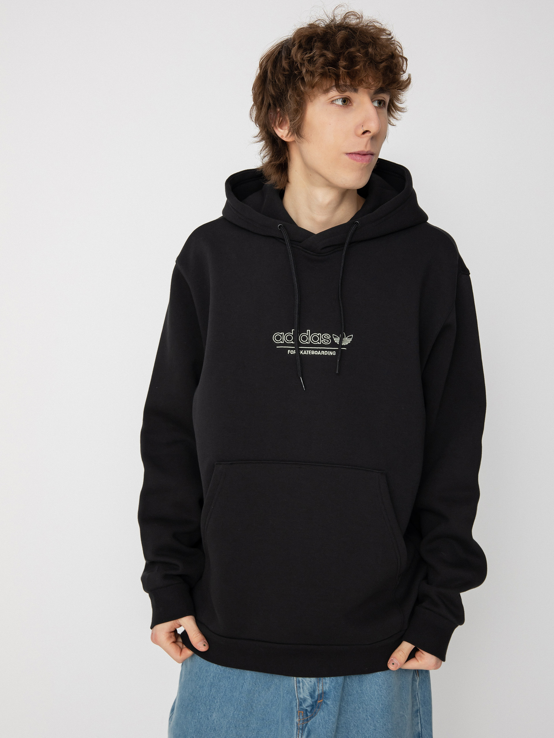 adidas 4.0 Strike HD Kapucnis pulóver (black/almlim)