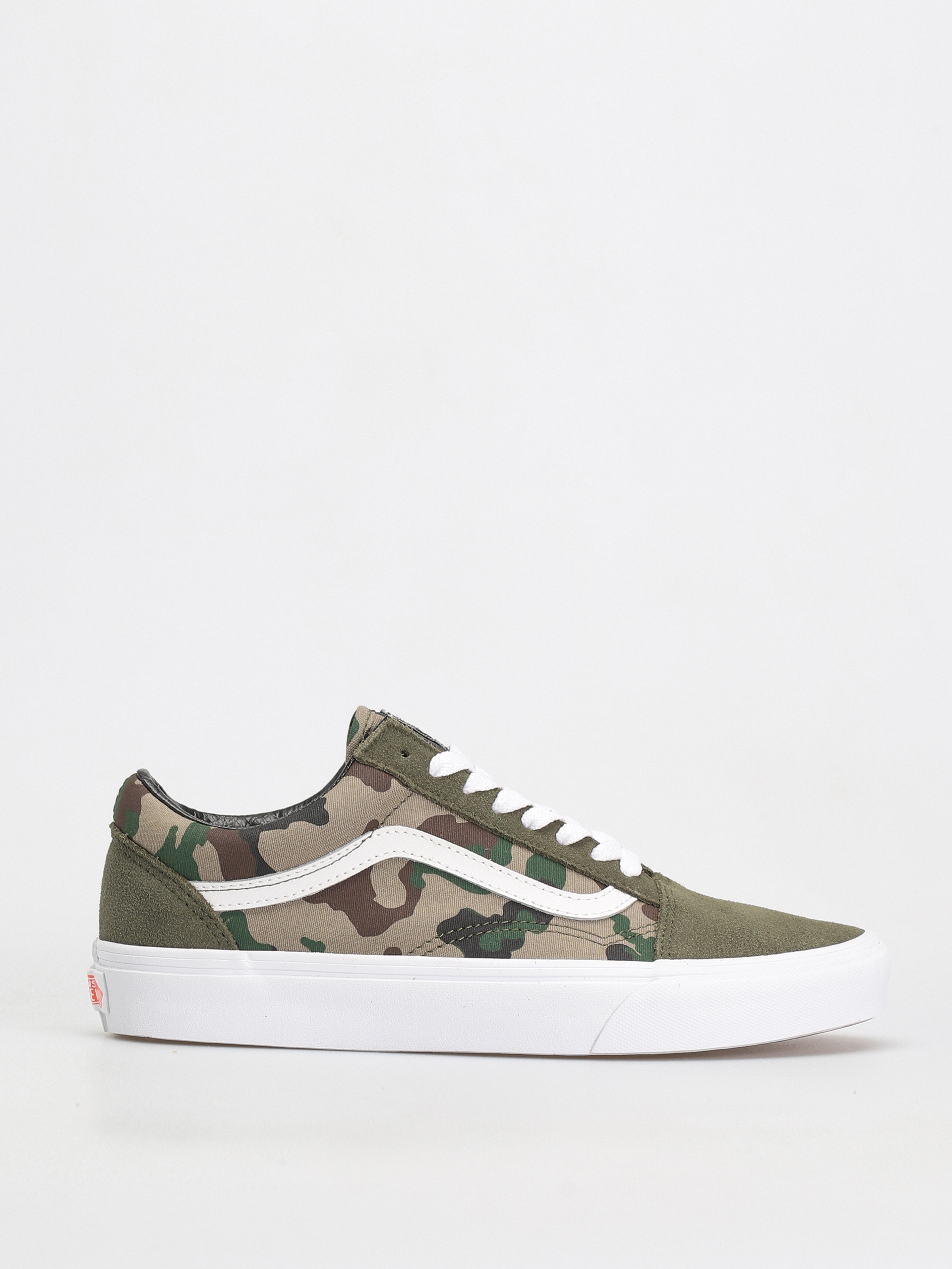 Vans Old Skool Cipők (camo olive/white)