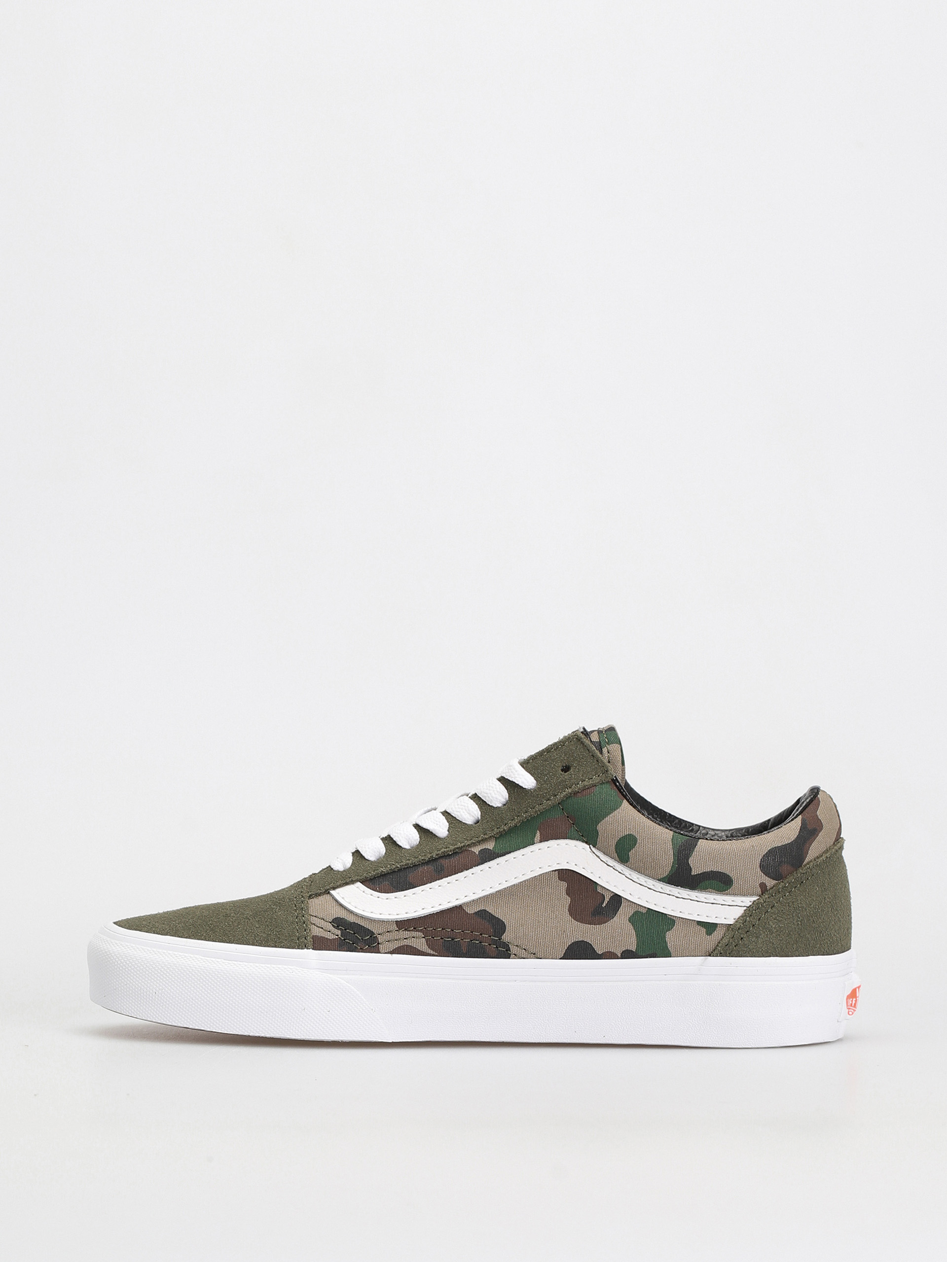 Vans Old Skool Cipők (camo olive/white)