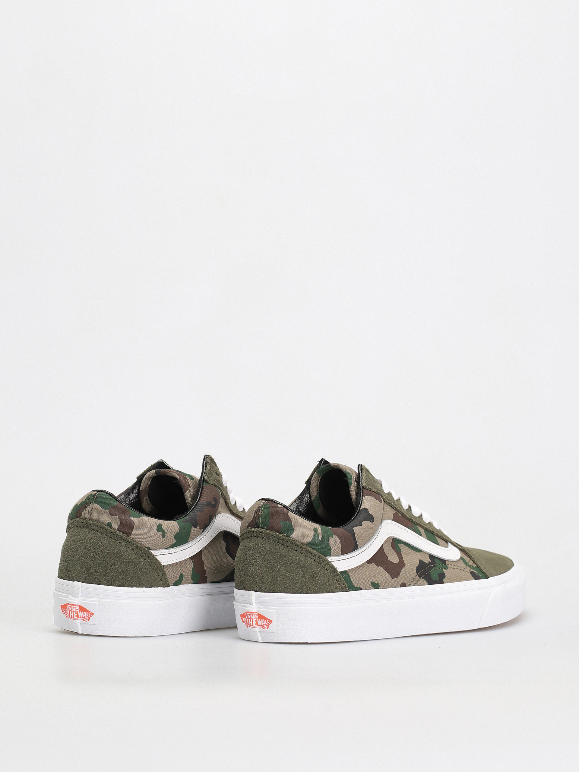 Vans Old Skool Cipők (camo olive/white)